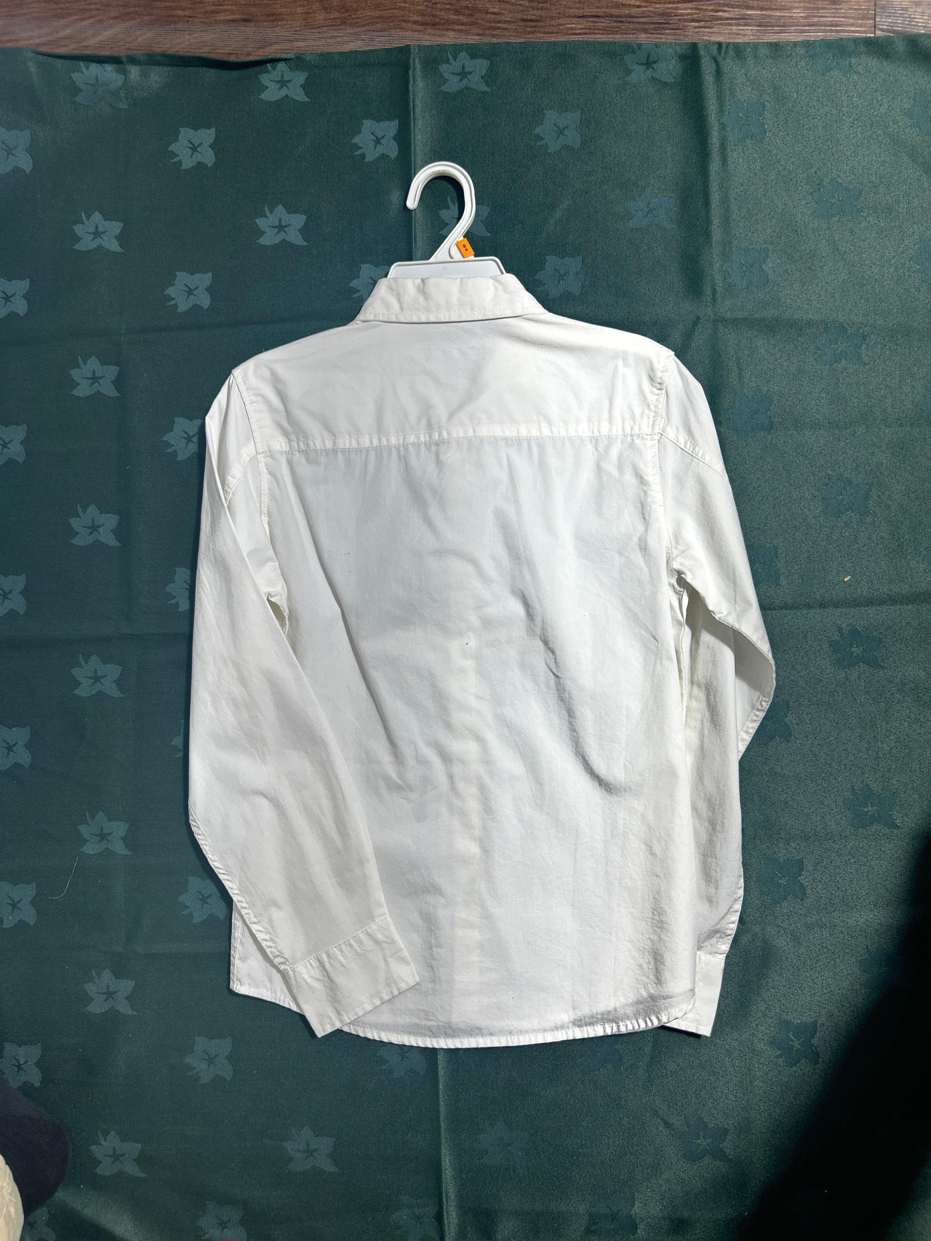 COTTON BELT WHT-10Y BOY SHIRT 500100