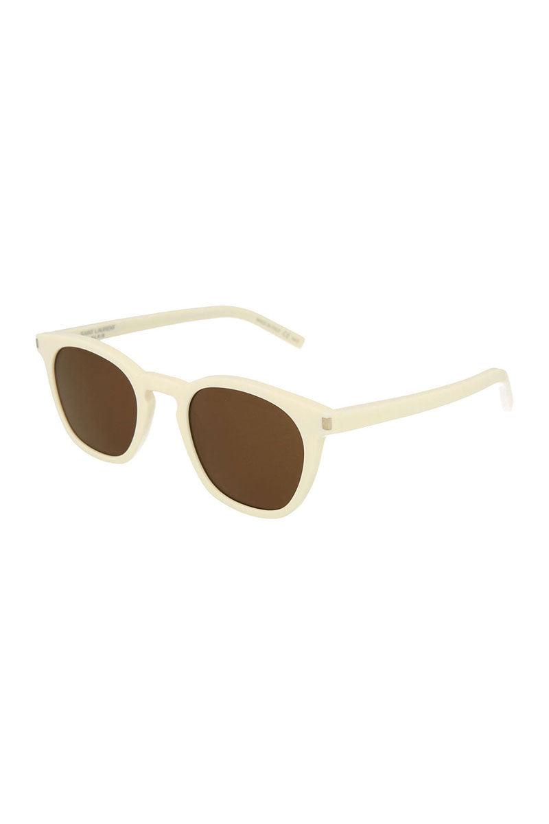 Saint Laurent Unisex 49mm Sunglasses White SL 28 007 49.23 -140