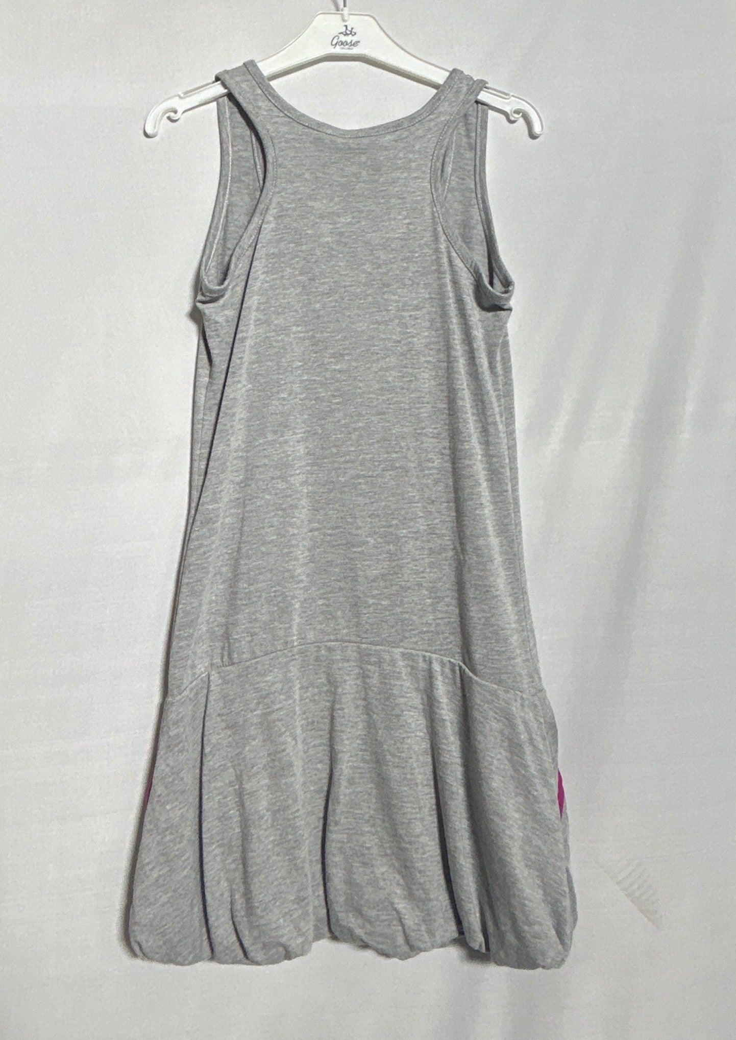 فستان ريبوك للبنات باللون الرمادي - 10 سنوات X21349