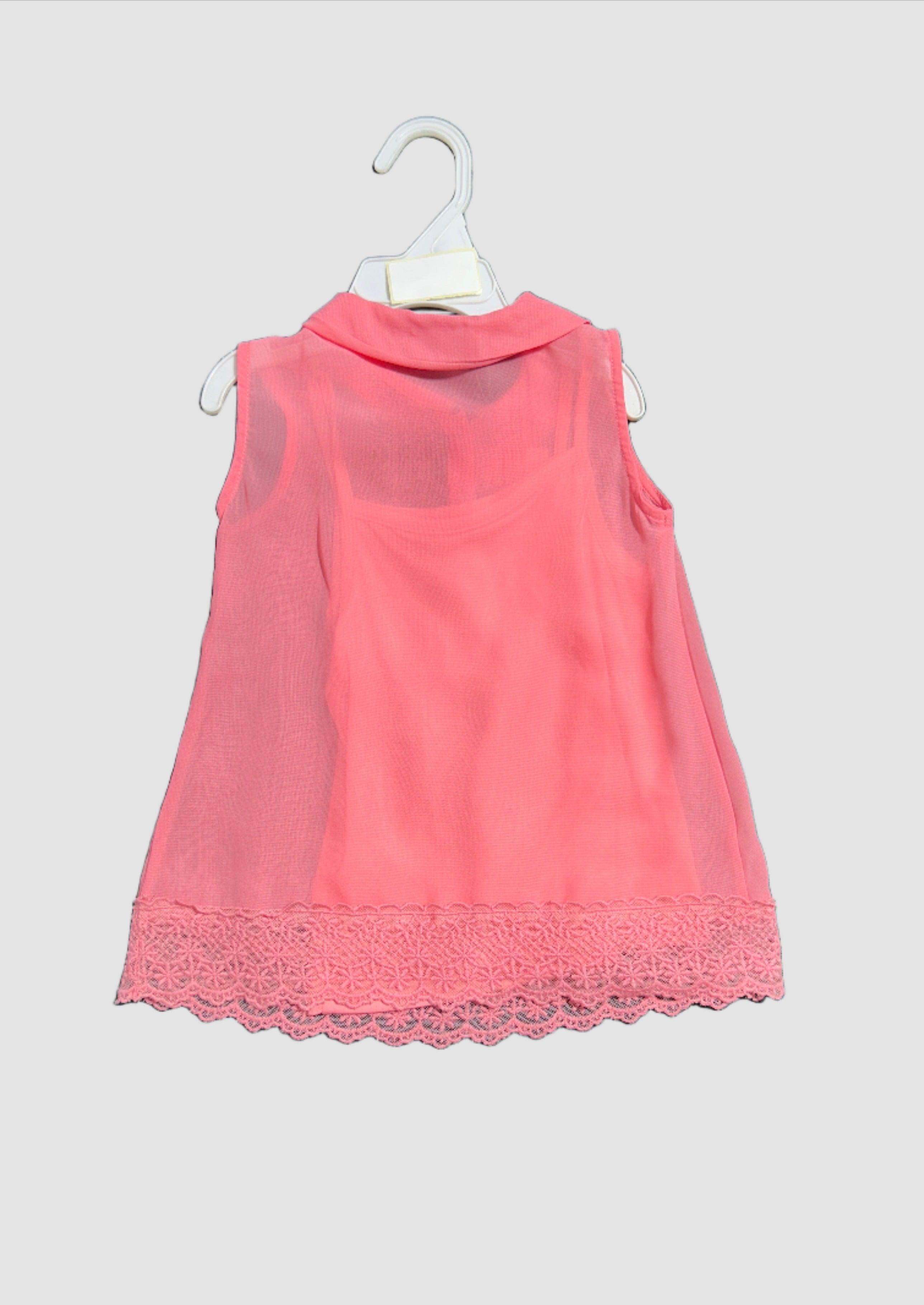Mayoral Girl Sleeveless Top G3 Pink G15Y52337 3109