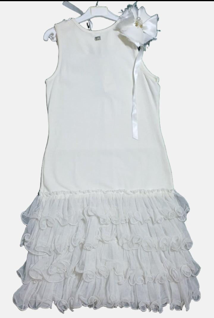 MISS GRANT WHITE-44 GIRLS DRESS
