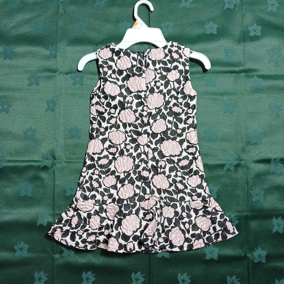 فستان إمبراطوري أسود مقاس XS 00030 للفتيات