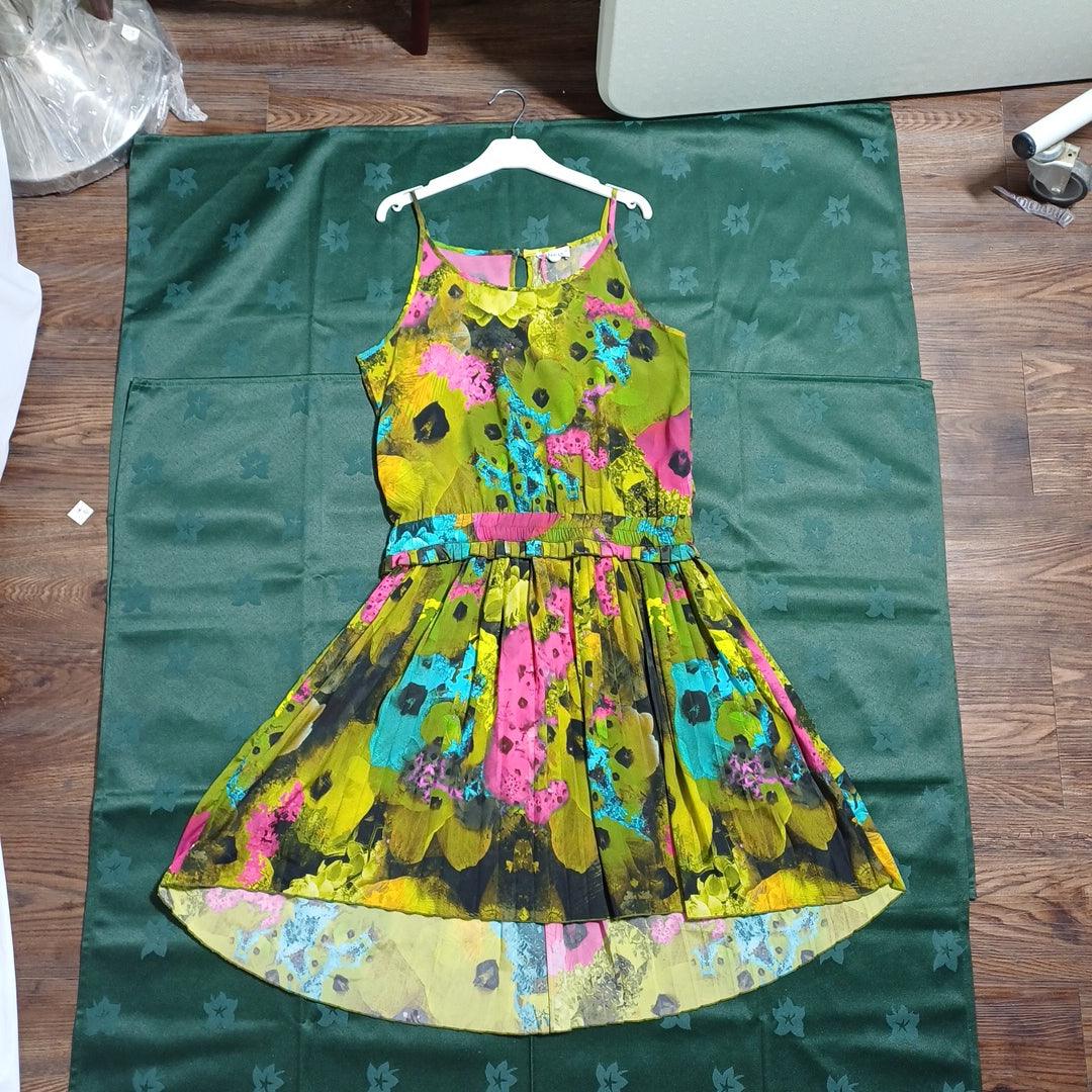 فستان بناتي أخضر من بينكو مقاس XXL 02498