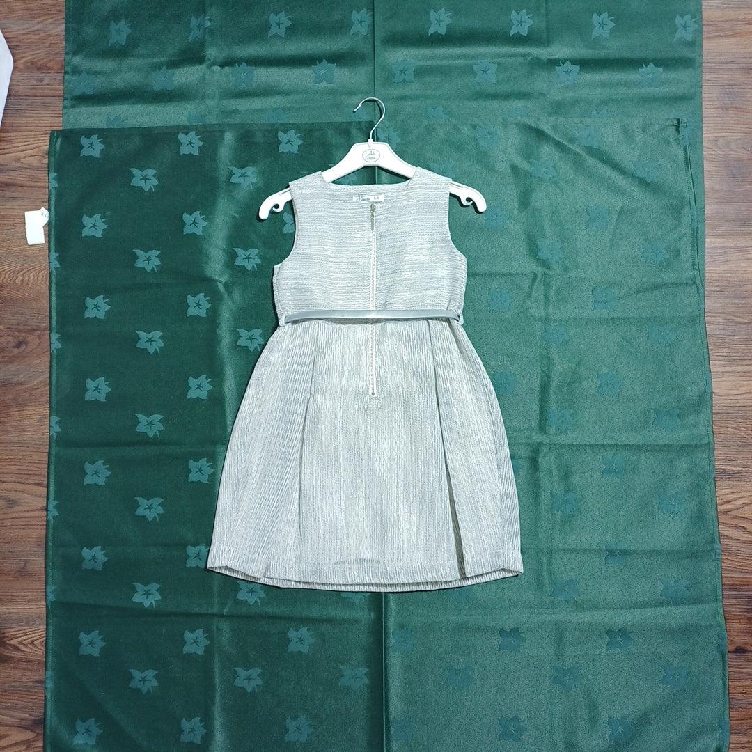 فستان G19K60208 رمادي للبنات 5/6 سنوات