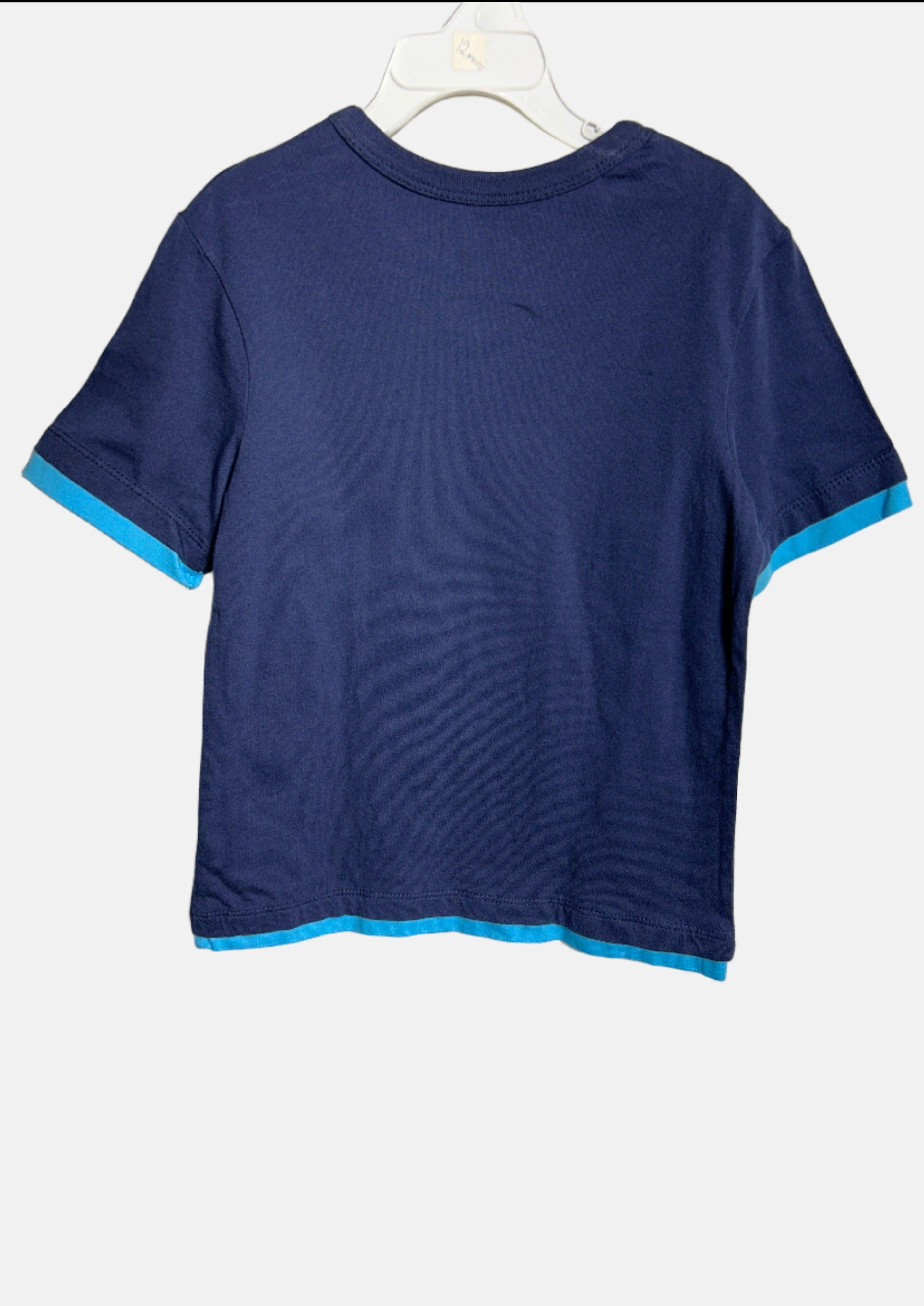 OSHKOSH NAVY-4 BOYS RN T-SHIRT SS 463B204