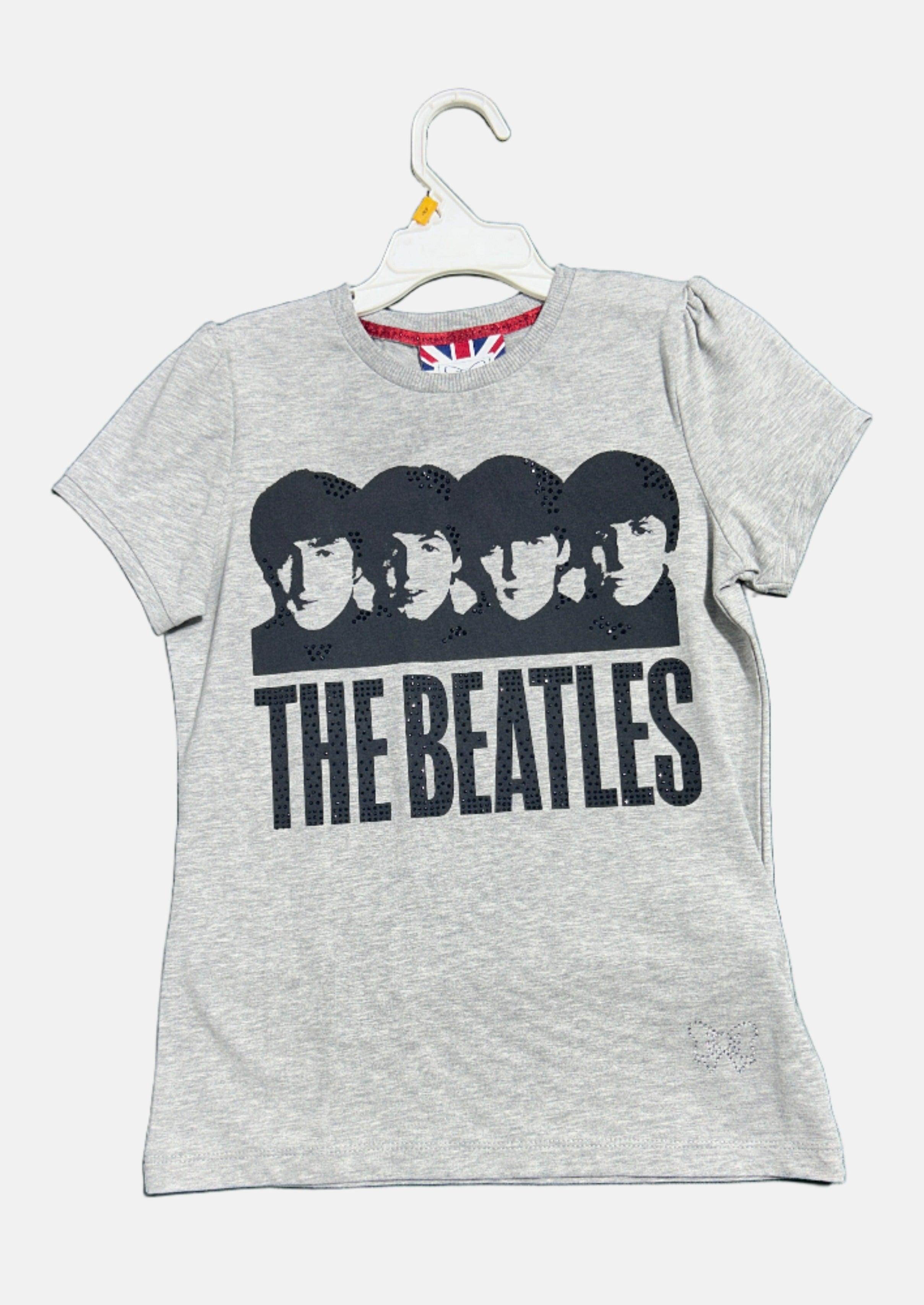 MINIFIX GREY-12Y GIRL RN T-SHIRT