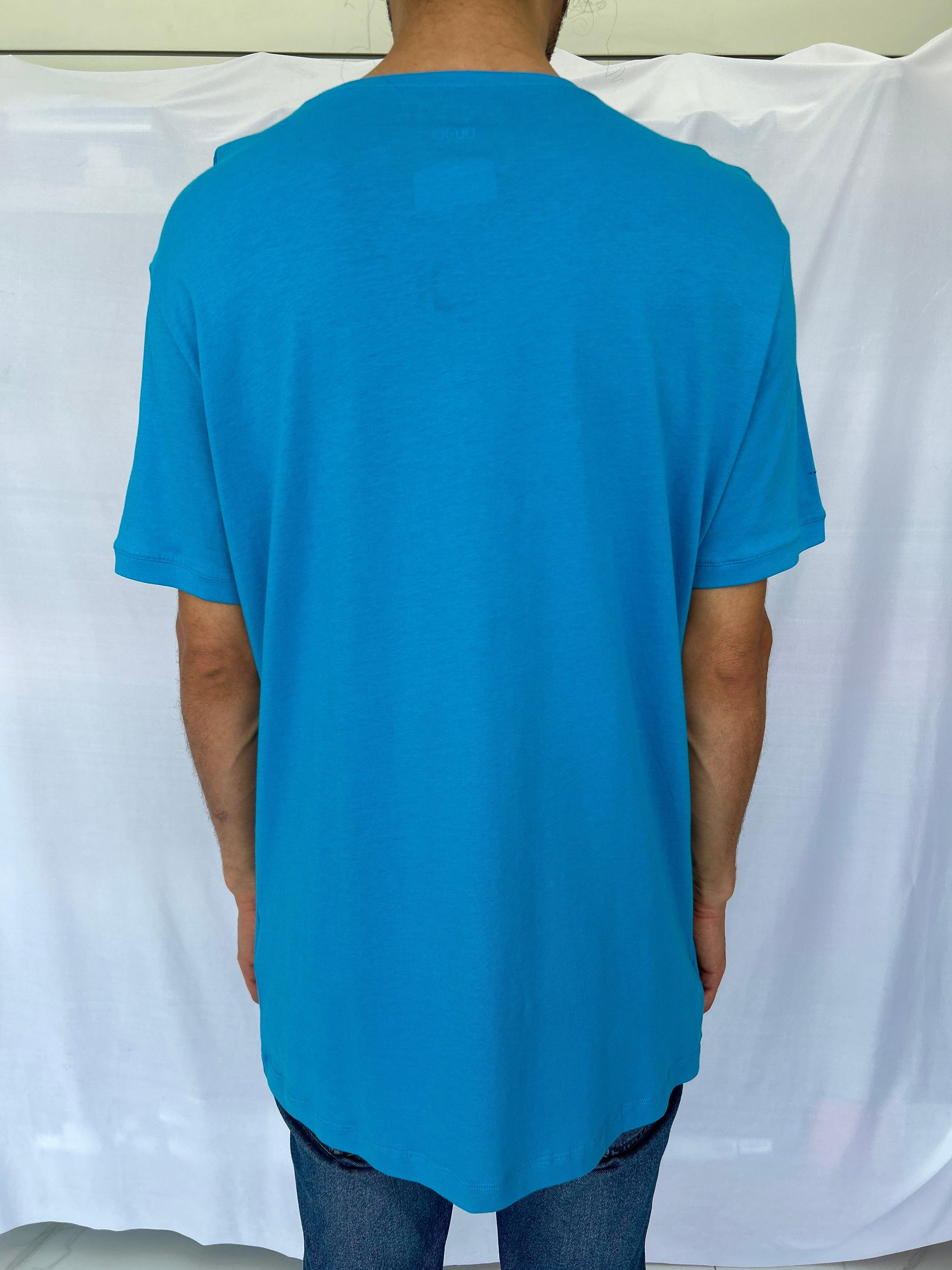 LIU.JO Blue LJ SURF Men T-Shirt
