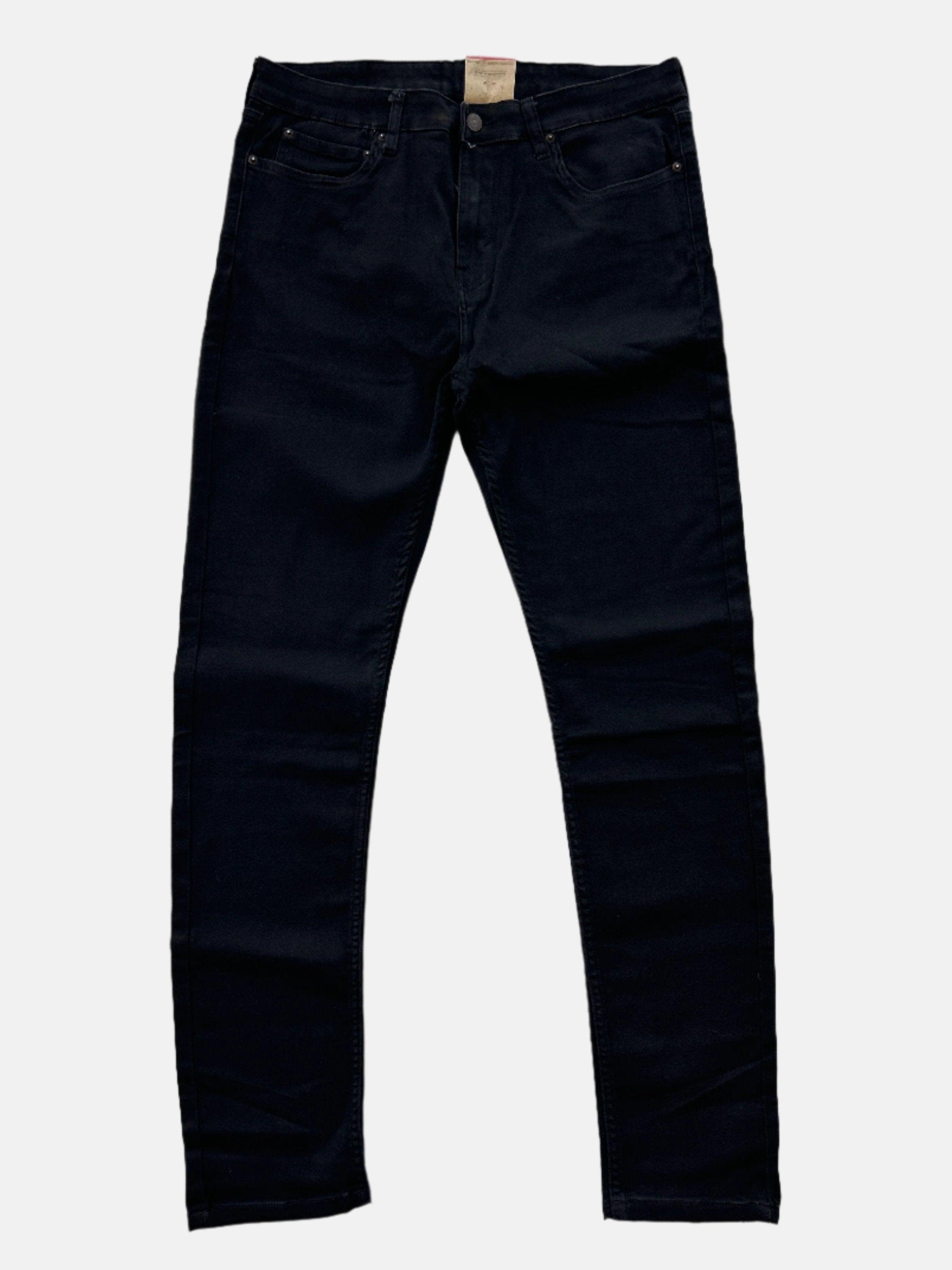 34x32-بنطلون جينز Levi's Stretch Slim 6 511 أسود