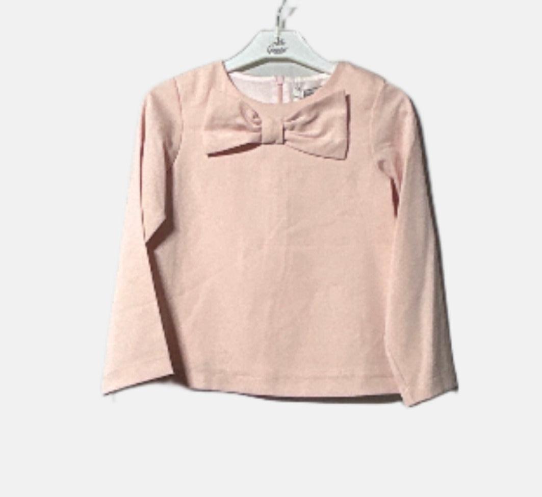 G19K52223 بلوزة L/S ONU BUYUK FIYONKLU UZUN KOL pembe