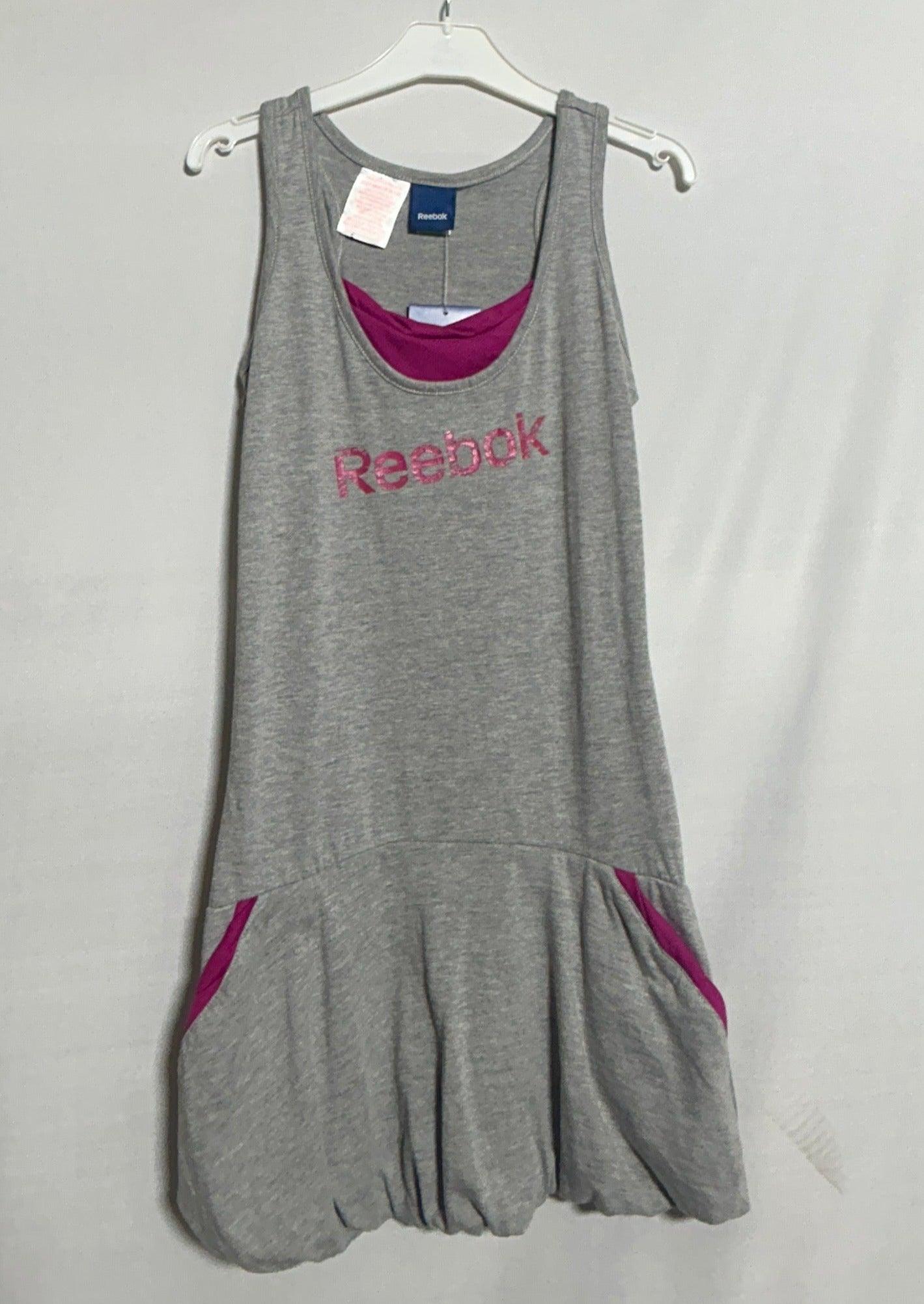 REEBOK GIRL DRESS GREY-10Y X21349