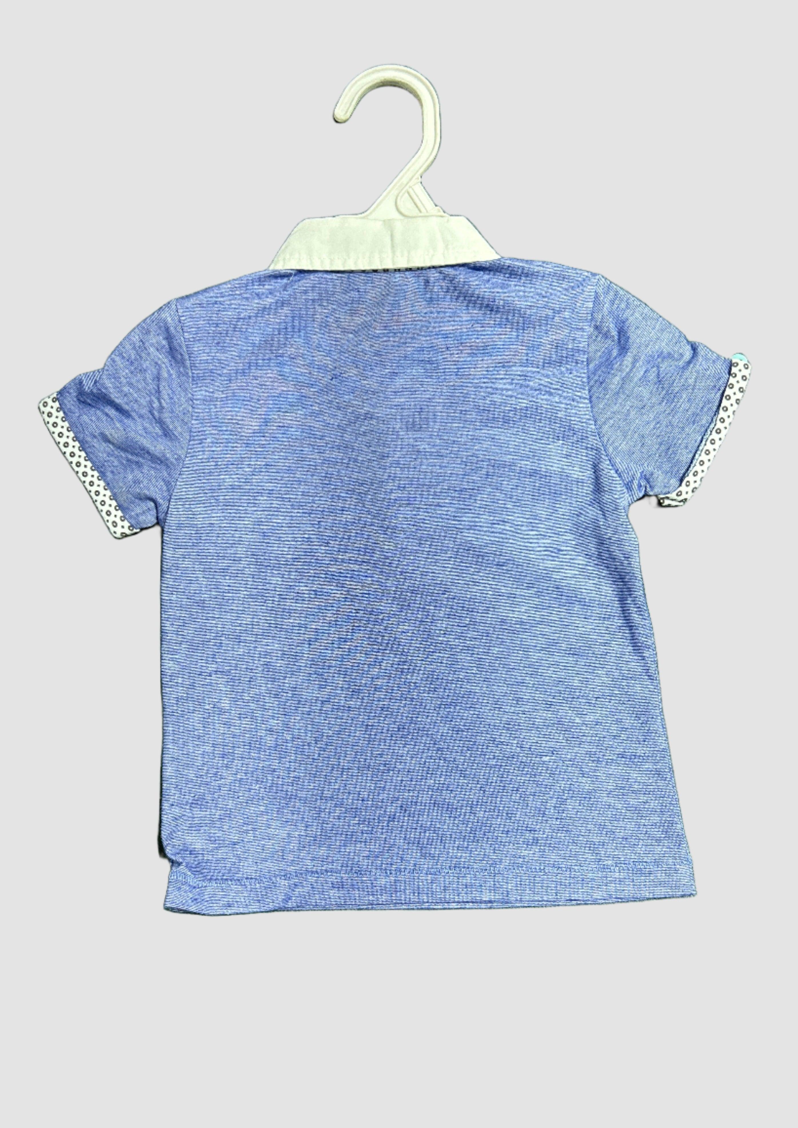 تي شيرت بولو للأطفال من STREET GANG SG3953 باللون الأزرق TG.12