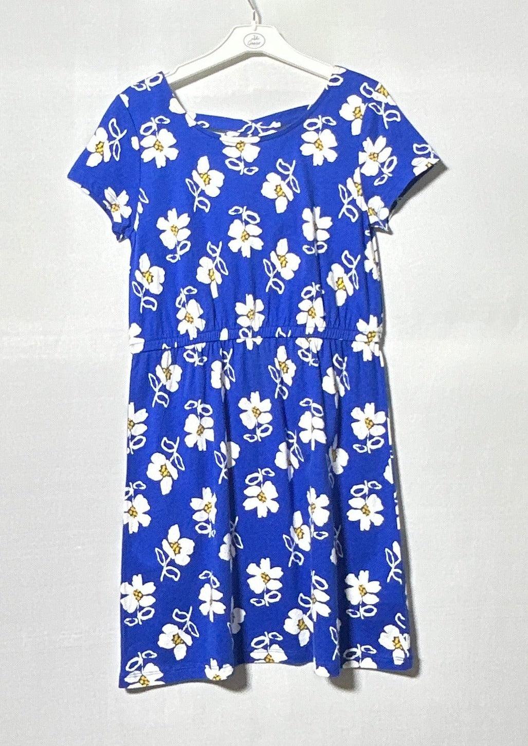 فستان GAPKIDS للبنات باللون الأزرق مقاس L (10) 347237