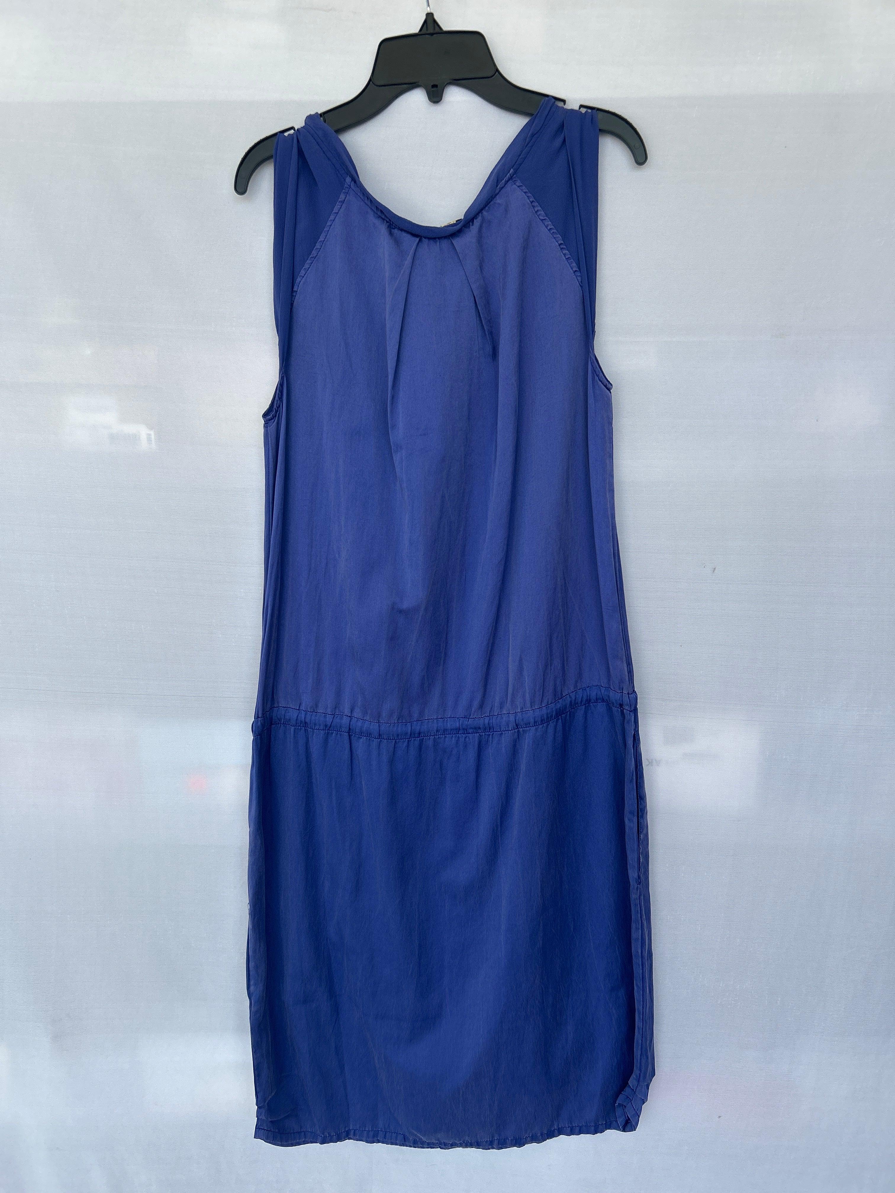 فستان تروساردي نسائي بدون أكمام باللون الأزرق Col-46 661535