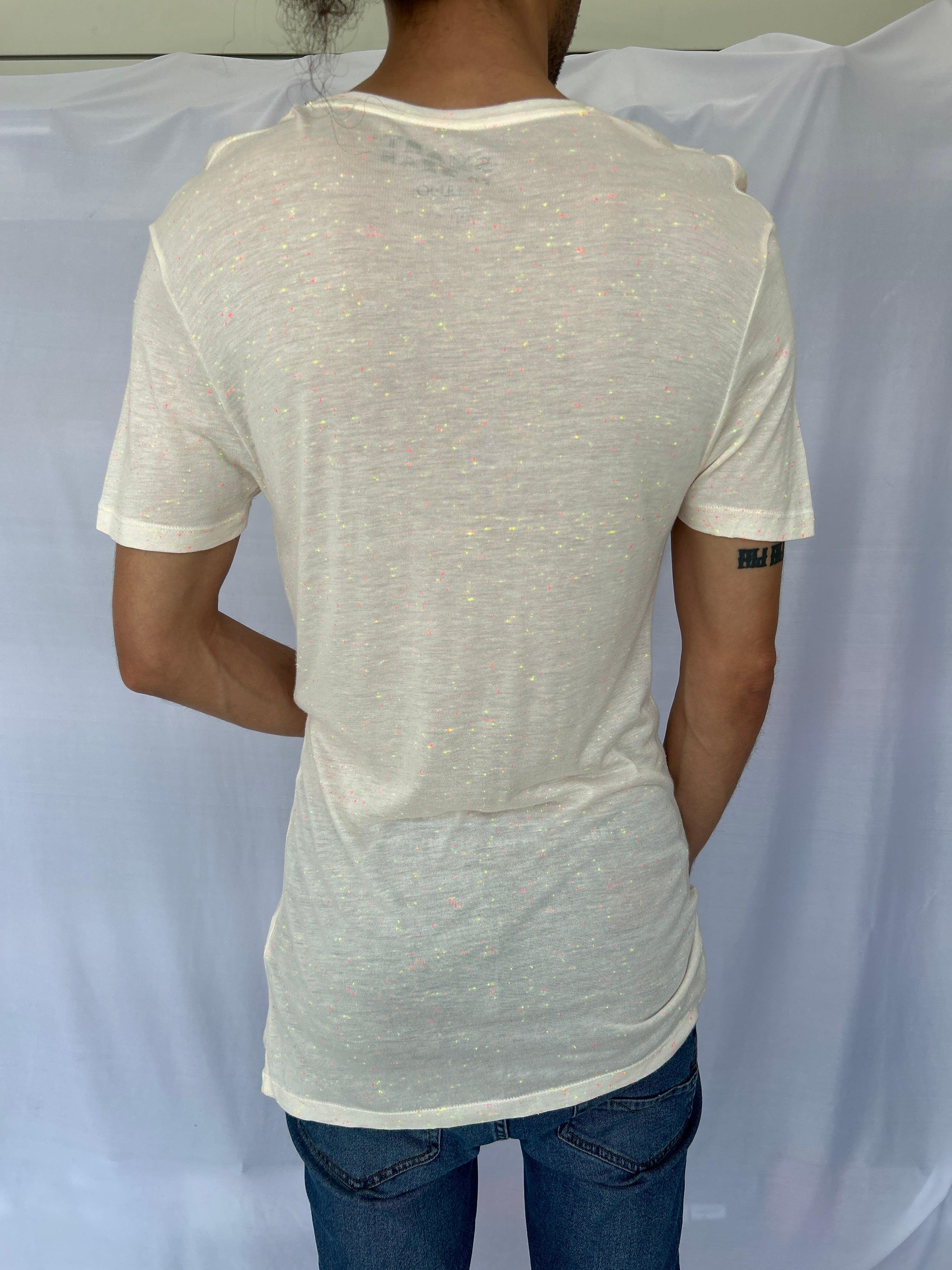 LIU.JO Pink Orange HOTEL Men T-Shirt