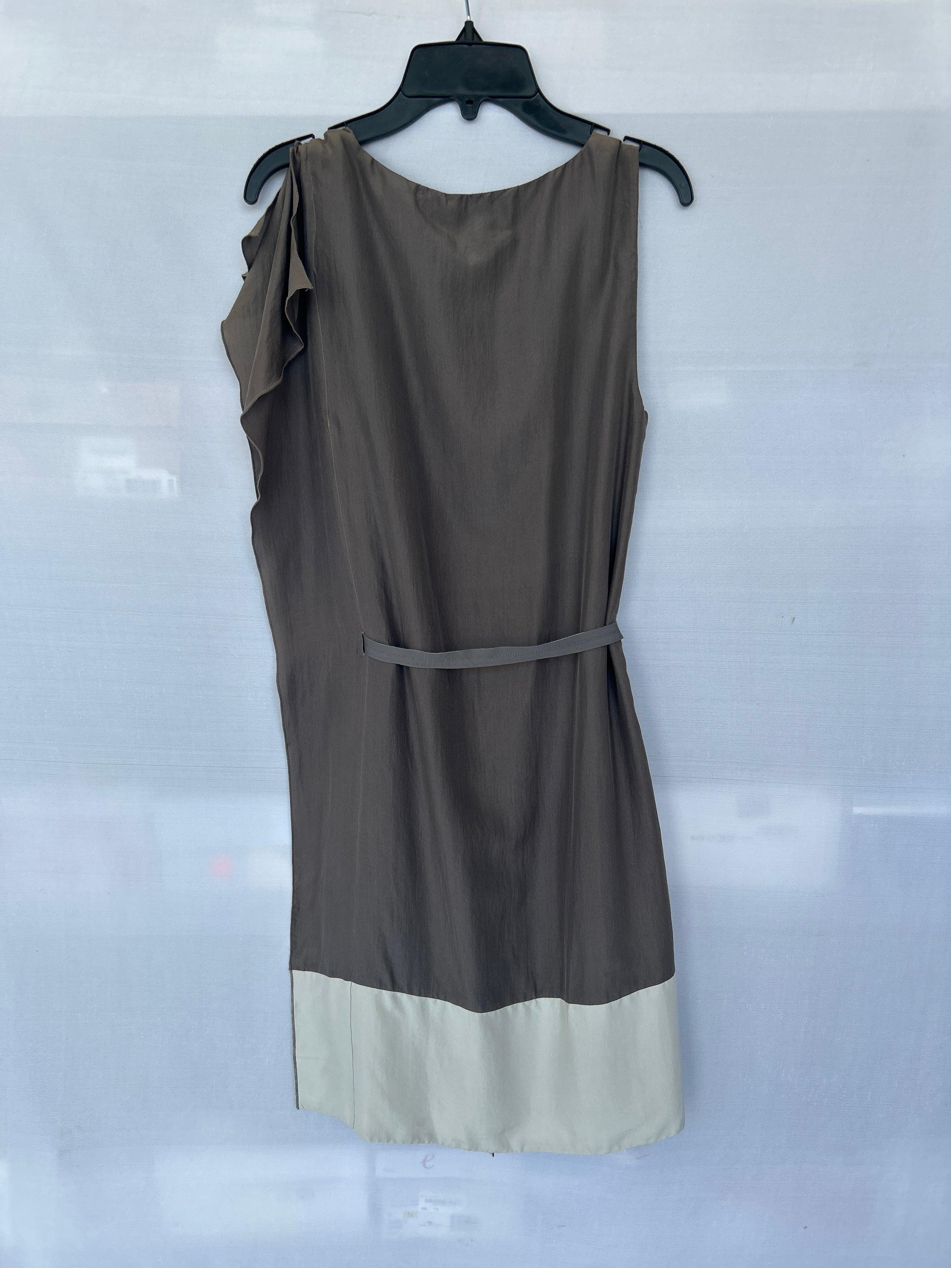 فستان نسائي بدون أكمام من Trussardi 661615 باللون الرمادي 42-190