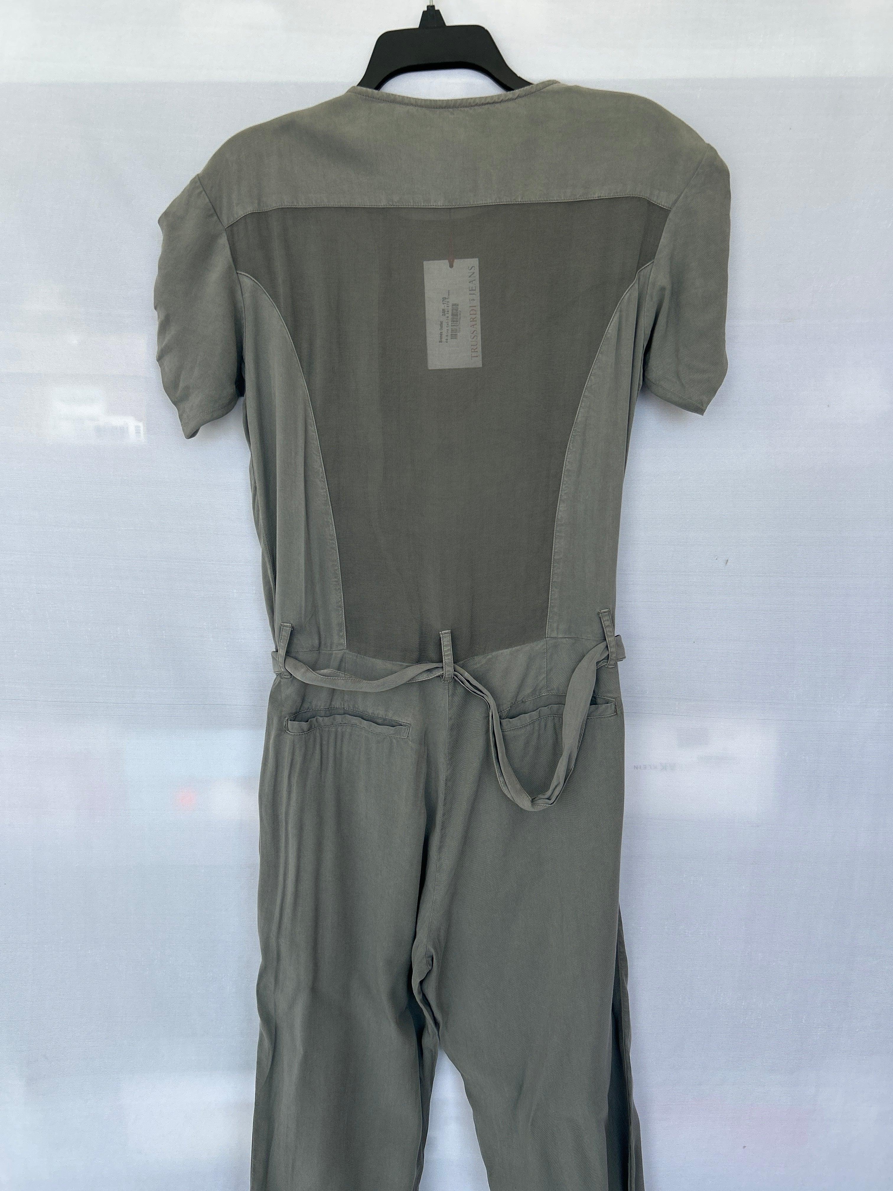 فستان نسائي من Trussardi باللون الرمادي Col-16 561275