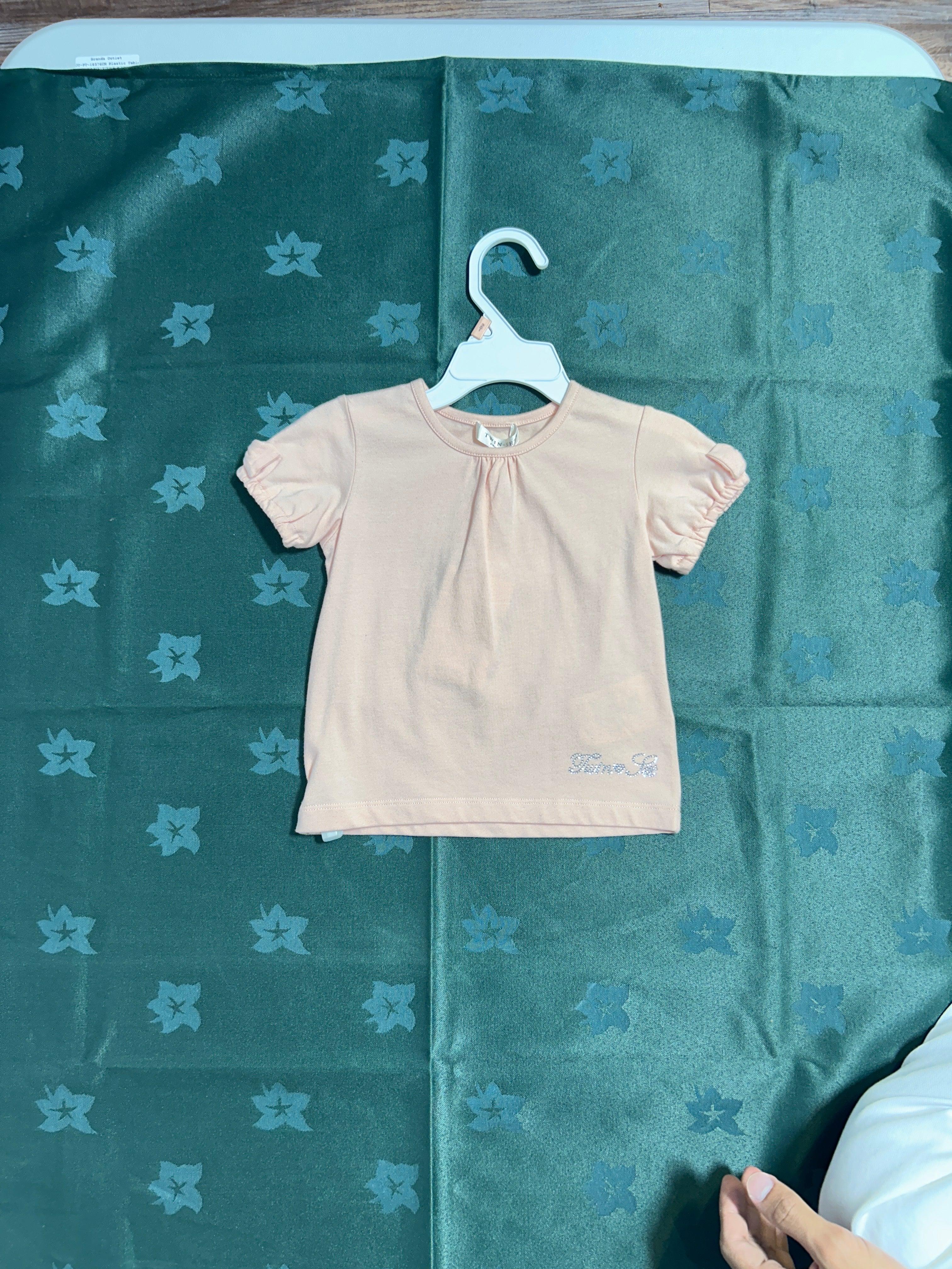TWIN-SET PINK-2Y GIRL T-SHIRT FS52F4/F1/F6