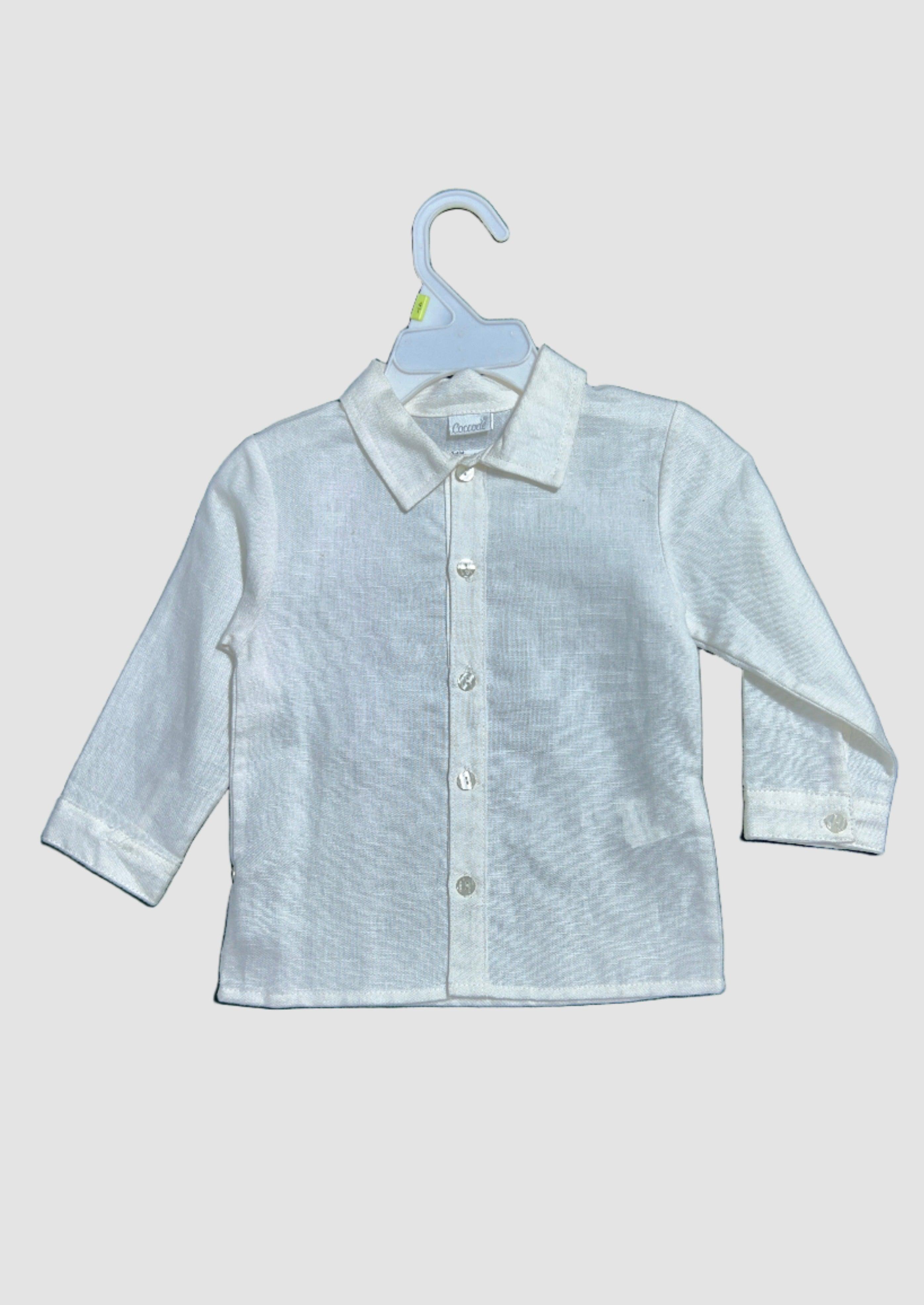 COCCODE C41250 SHIRT WHITE 12M