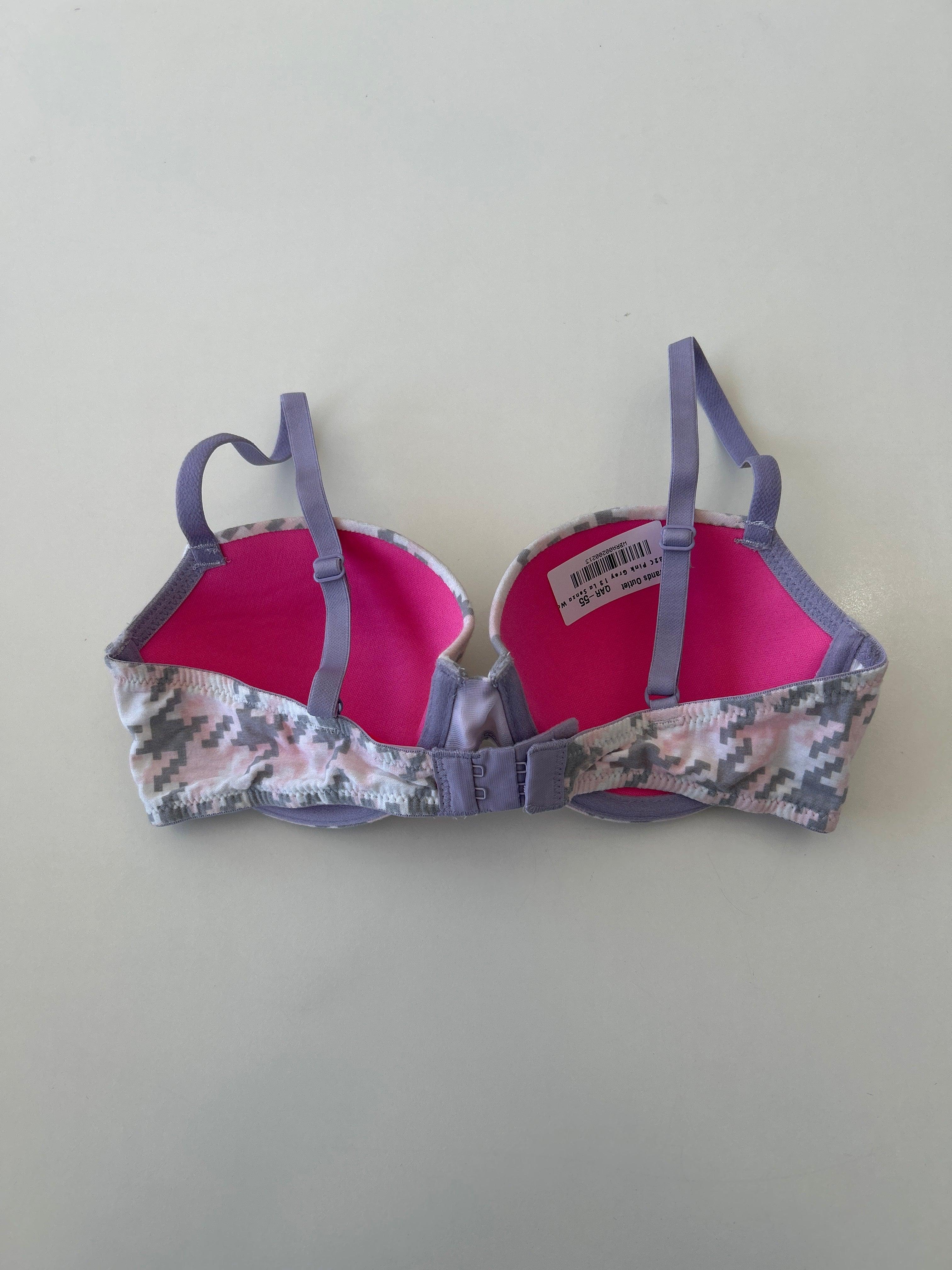 32C Pink Grey 13 La Senza Women Bra