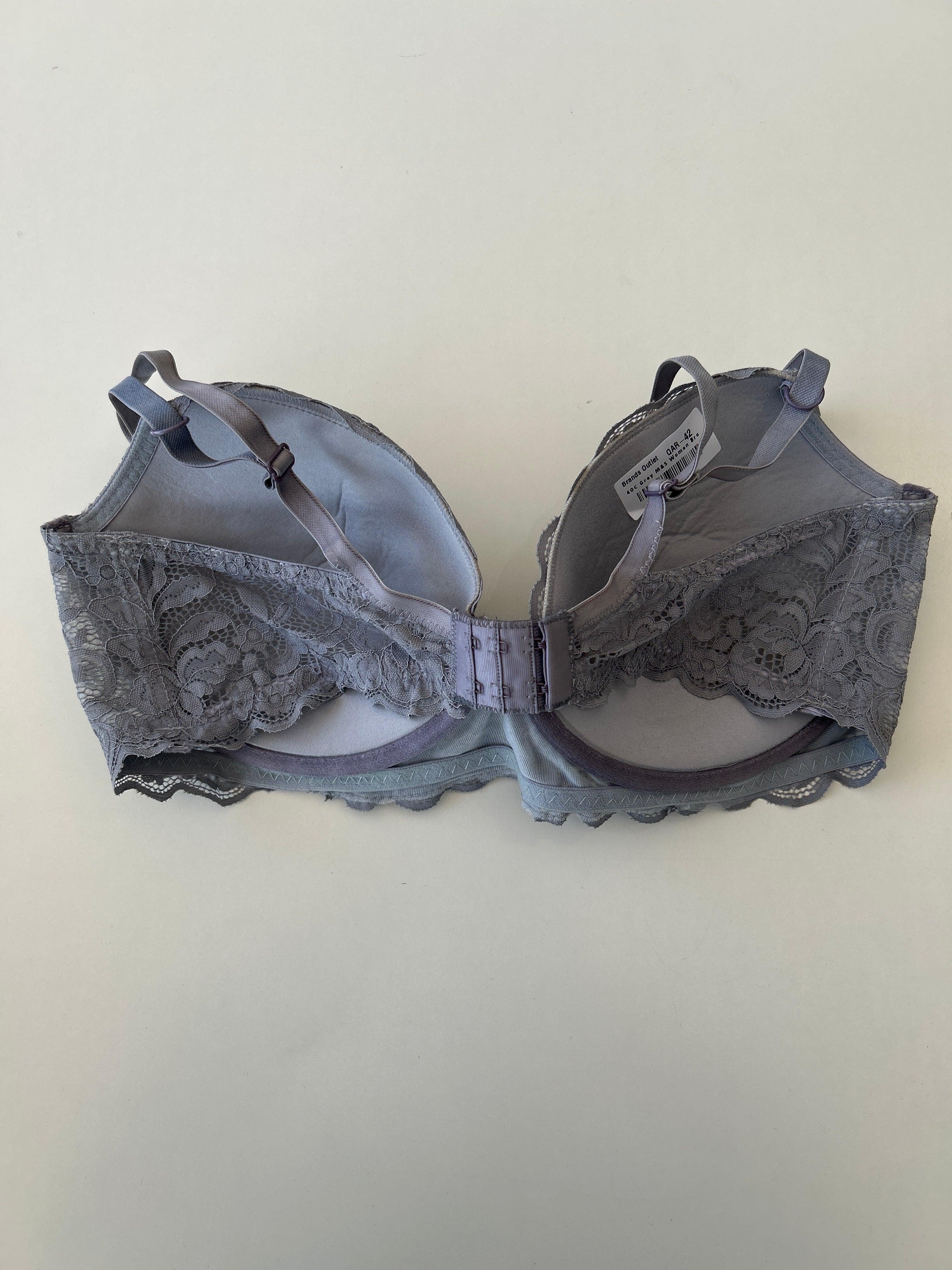 40C Grey M&S 9 Women Bra