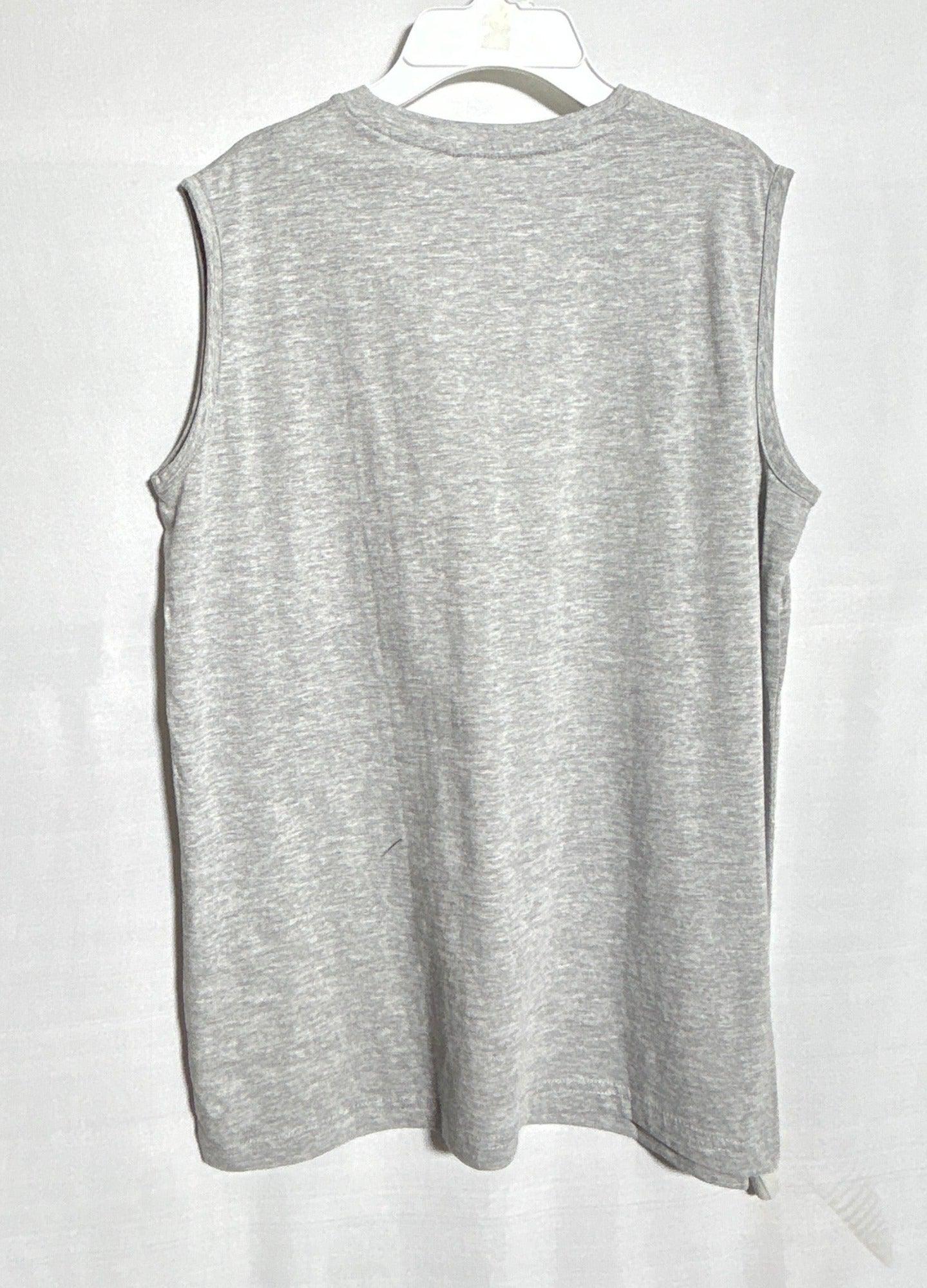 U.S. POLO ASSN BOYS SLEEVELESS T-SHIRT GREY-16