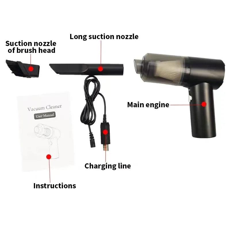 مكنسة كهربائية 2 في 1