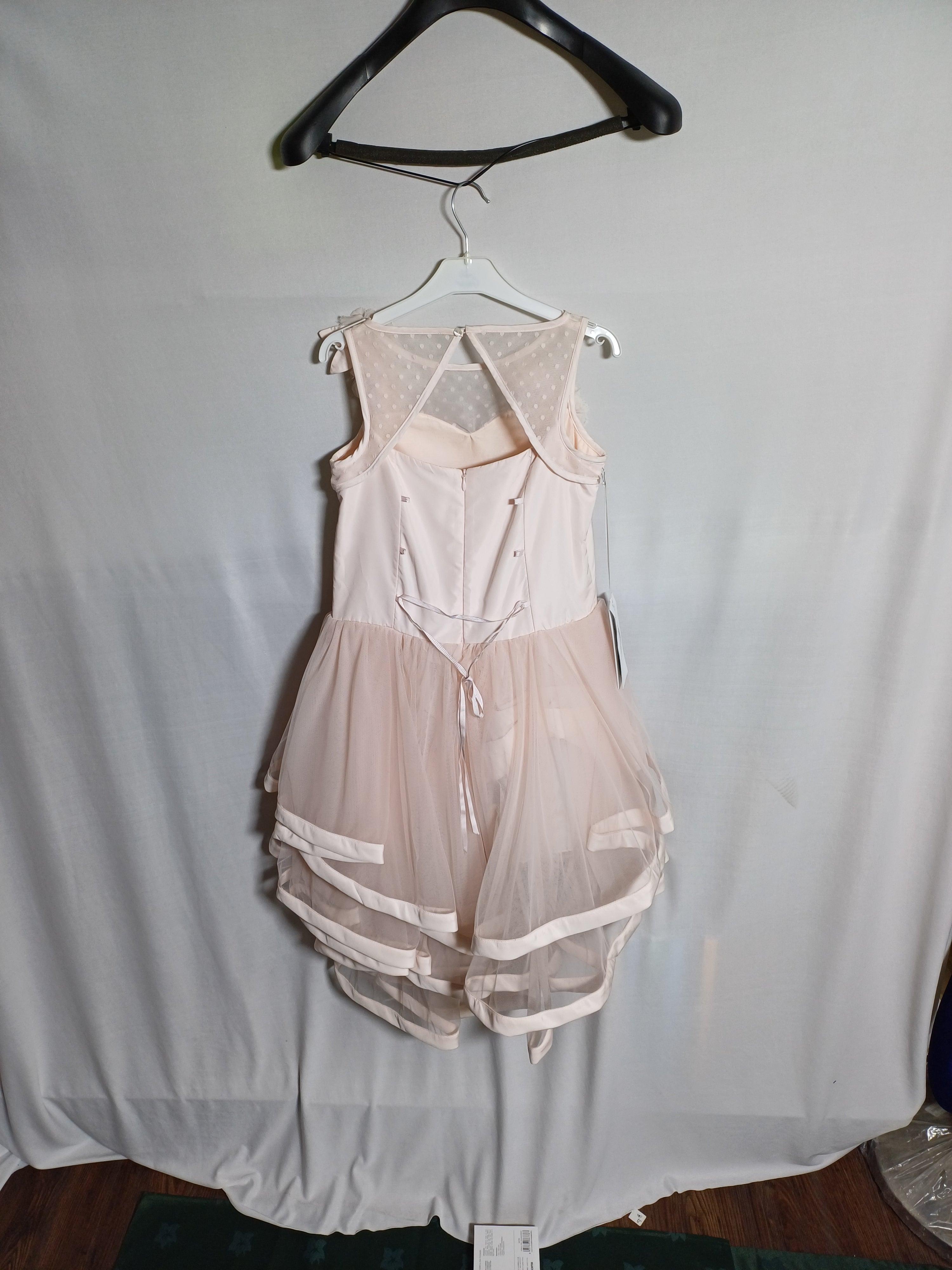 فستان فتاة صغيرة وردي مقاس 11 سنة P2012643 P2011876