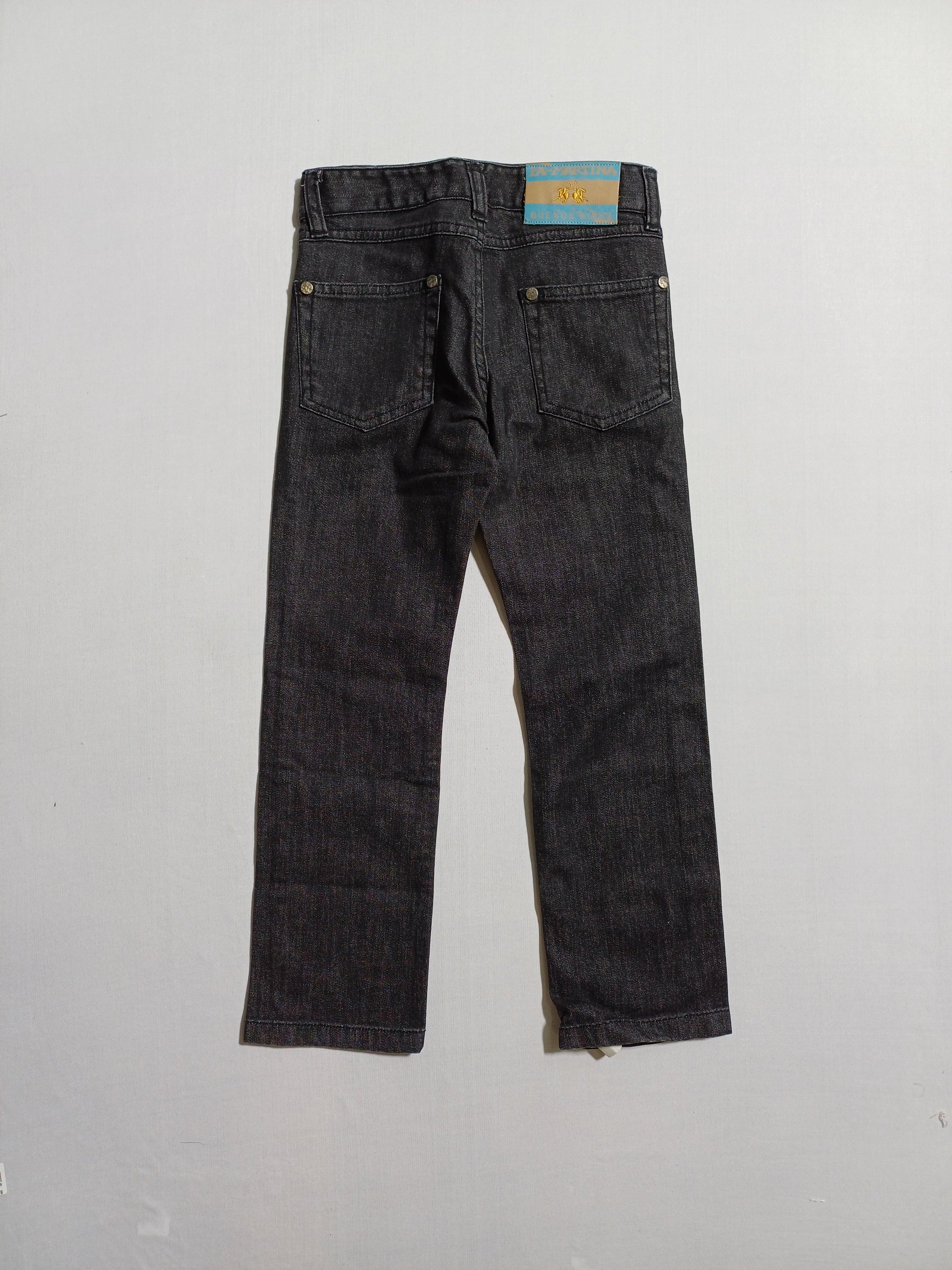 LA MARTINA BLACK-6A BOY JEANS 22 A 4337