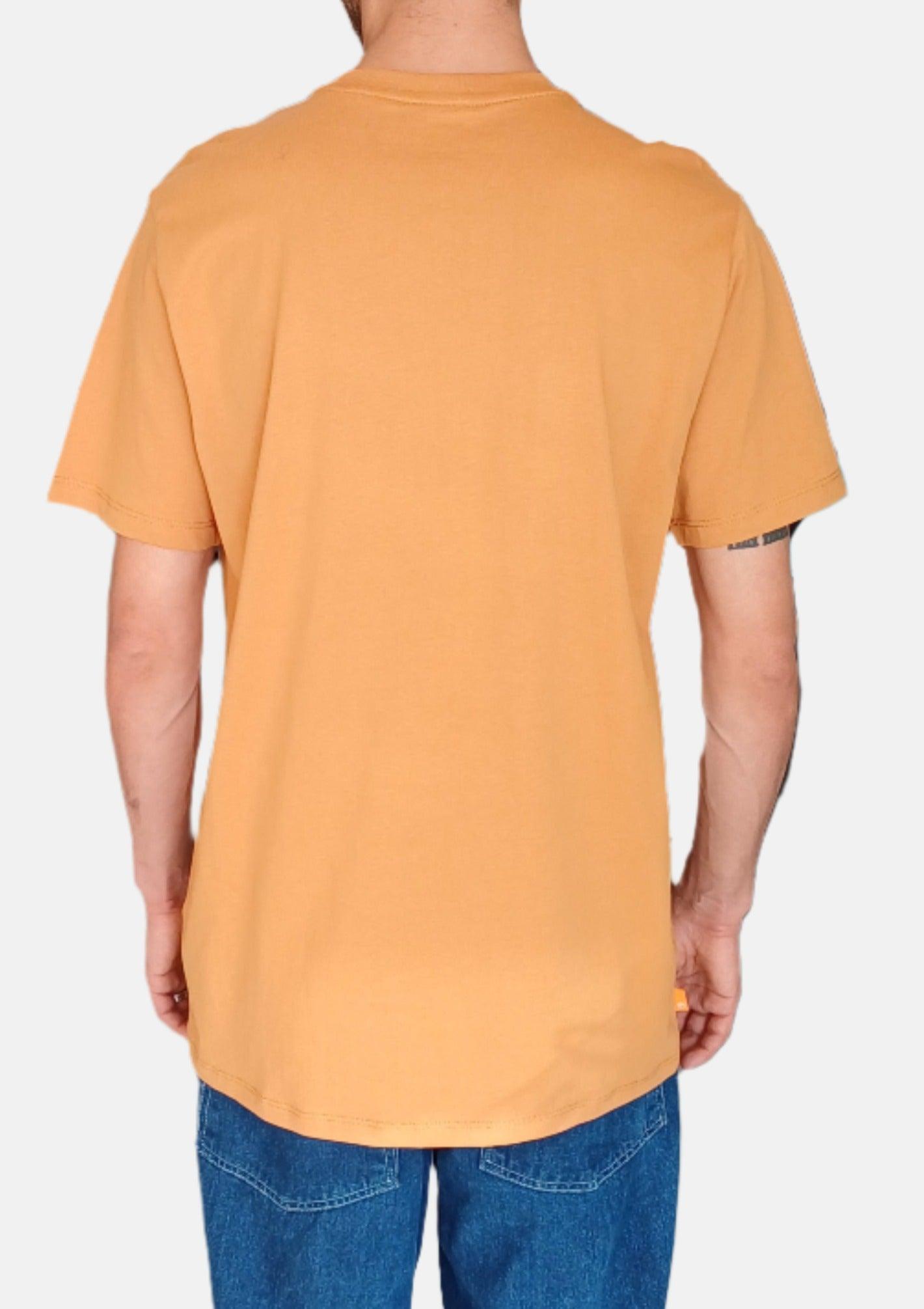 تي شيرت TIMBERLAND BROWN TIMBERLAND TREE PRINT 1 RN مقاس صغير