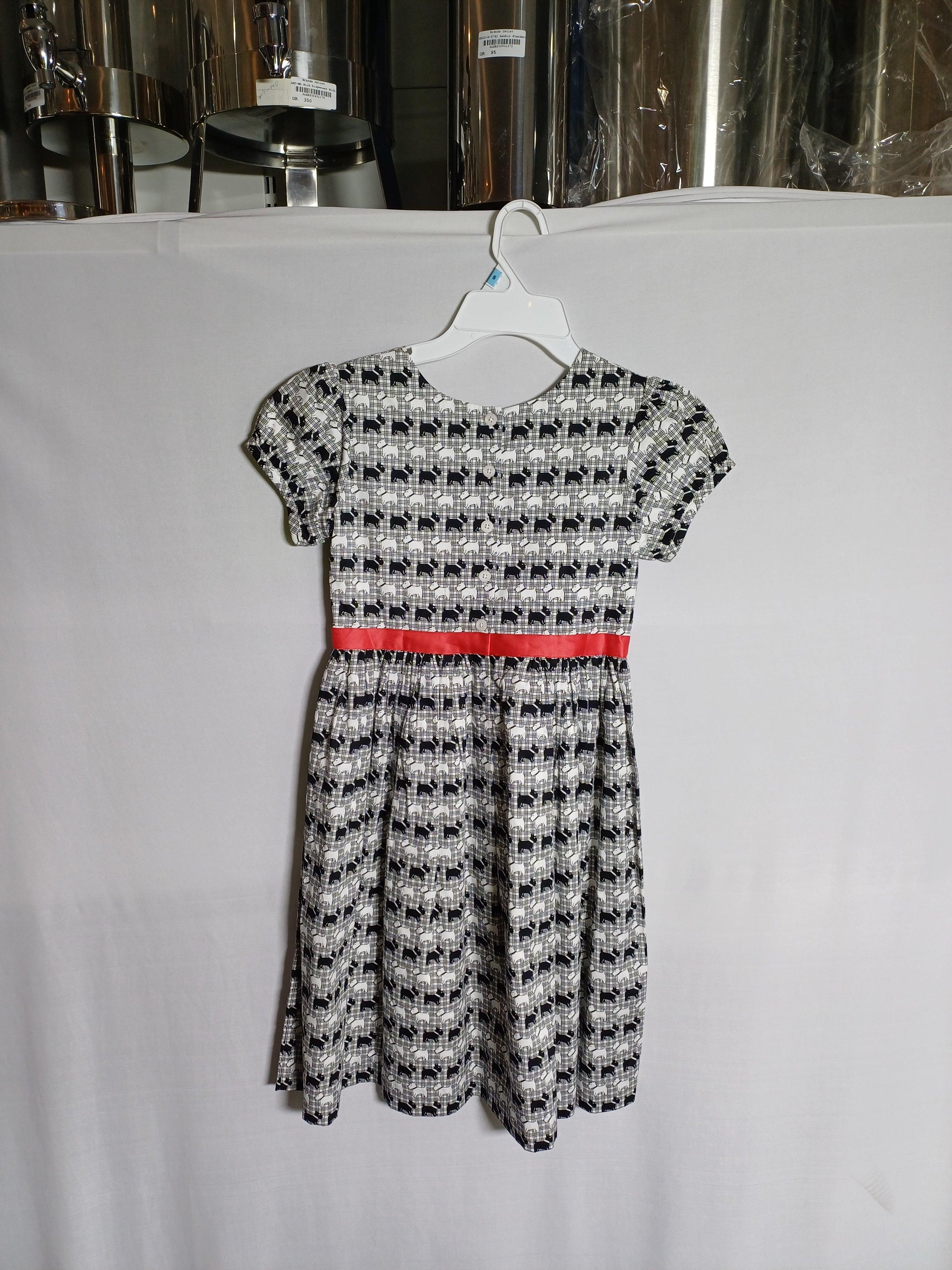 RACHEL RILEY BLACK-10Y GIRL DRESS RR0078