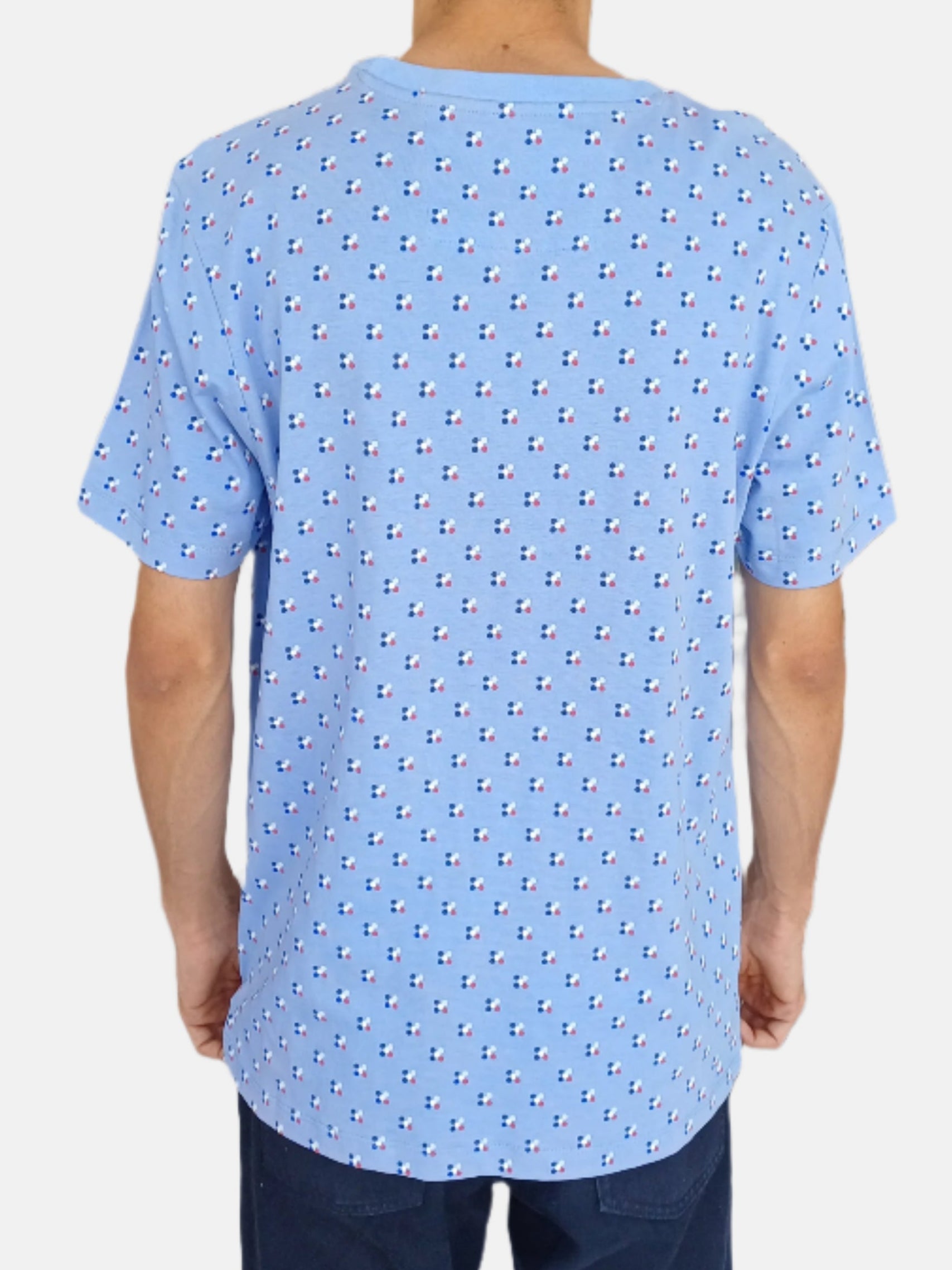 U.S. Polo Assn. Round Neck T-Shirts Blue 5