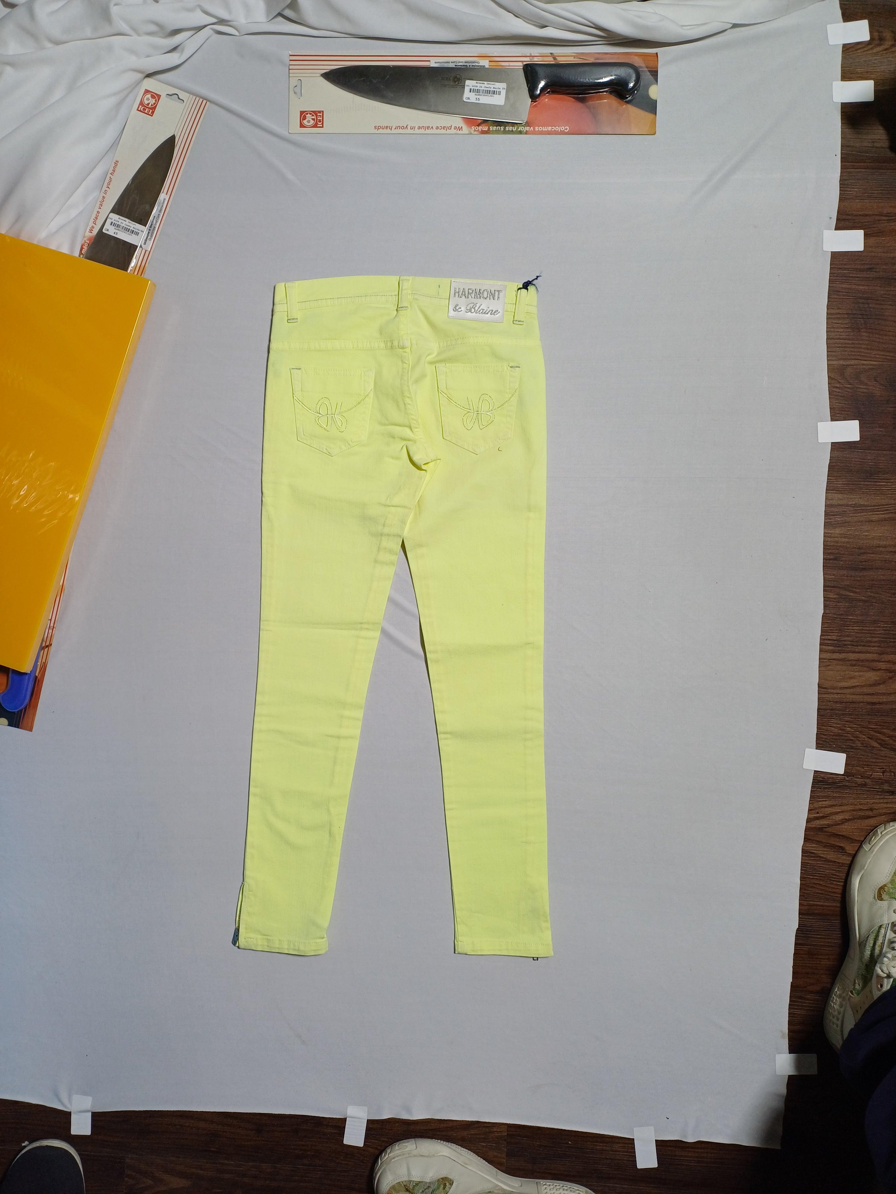 بنطلون جينز HARMONT&BLAINE YELLOW-L/140 للبنات 9000JW
