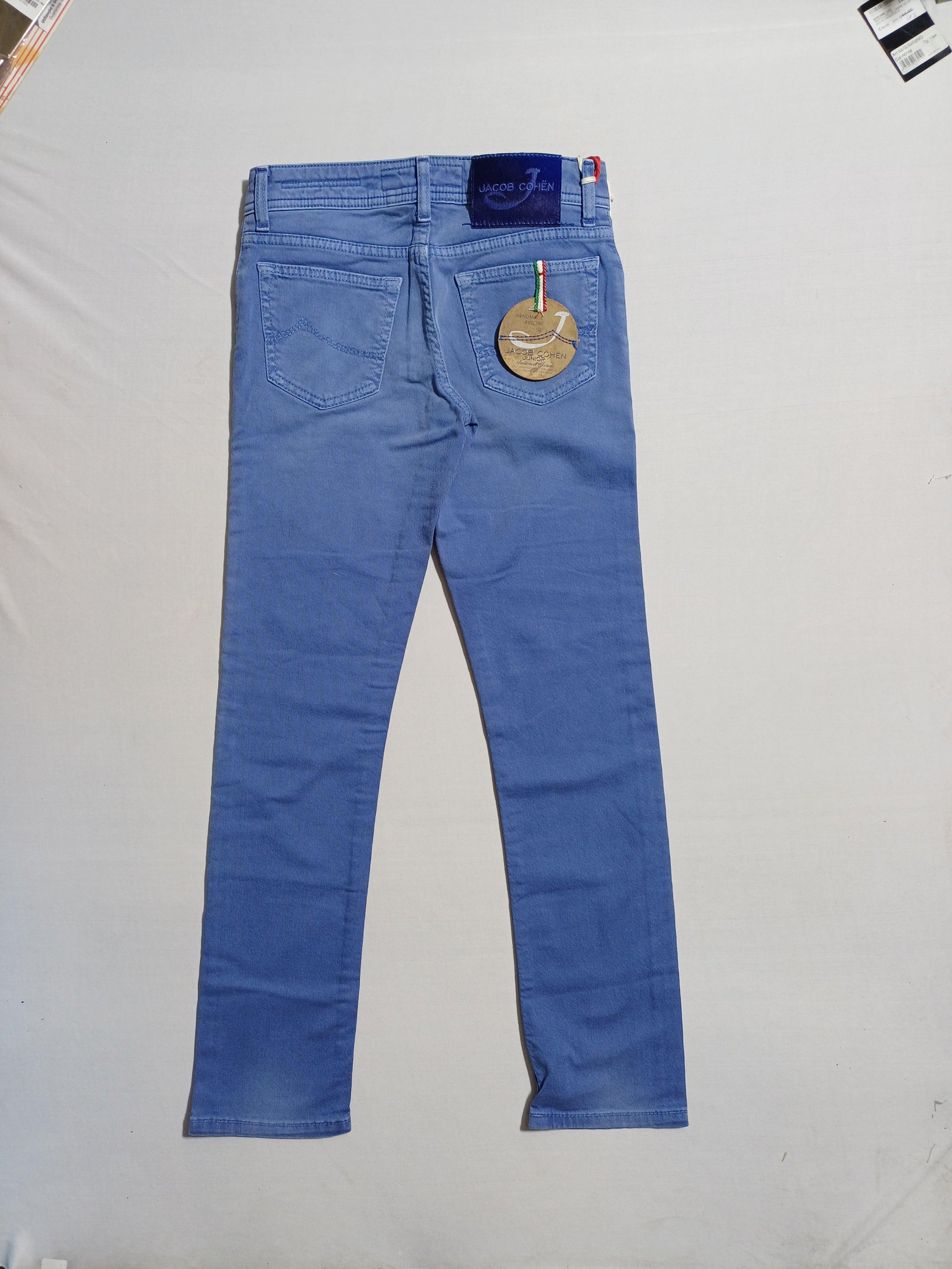 JACOB COHEN BLUE-12Y BOY COLOR JEAN