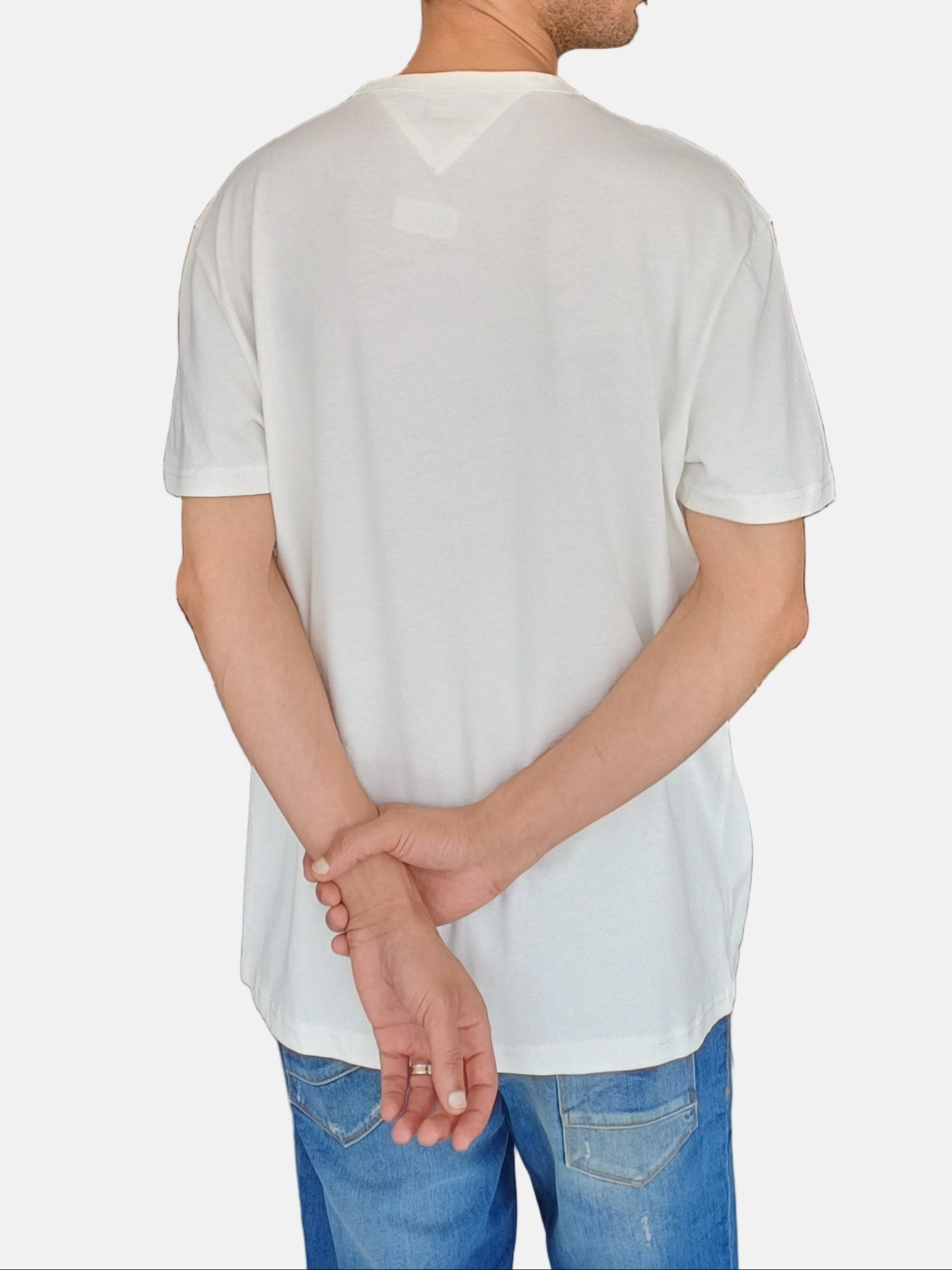 Tommy Jeans T-Shirt Round Neck White 11082025