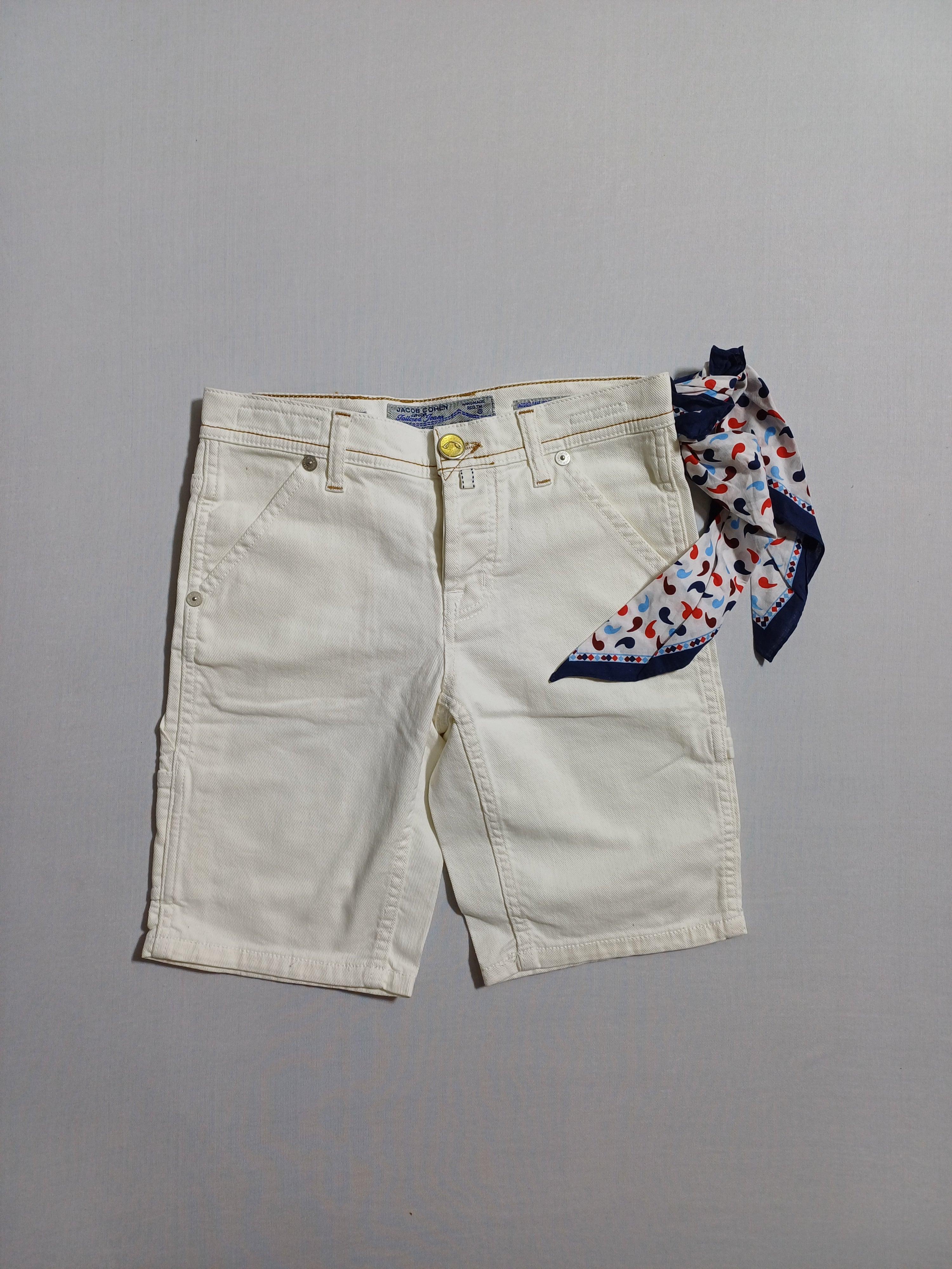 JACOBE COHEN WHITE-10A GIRL SHORTS 02632