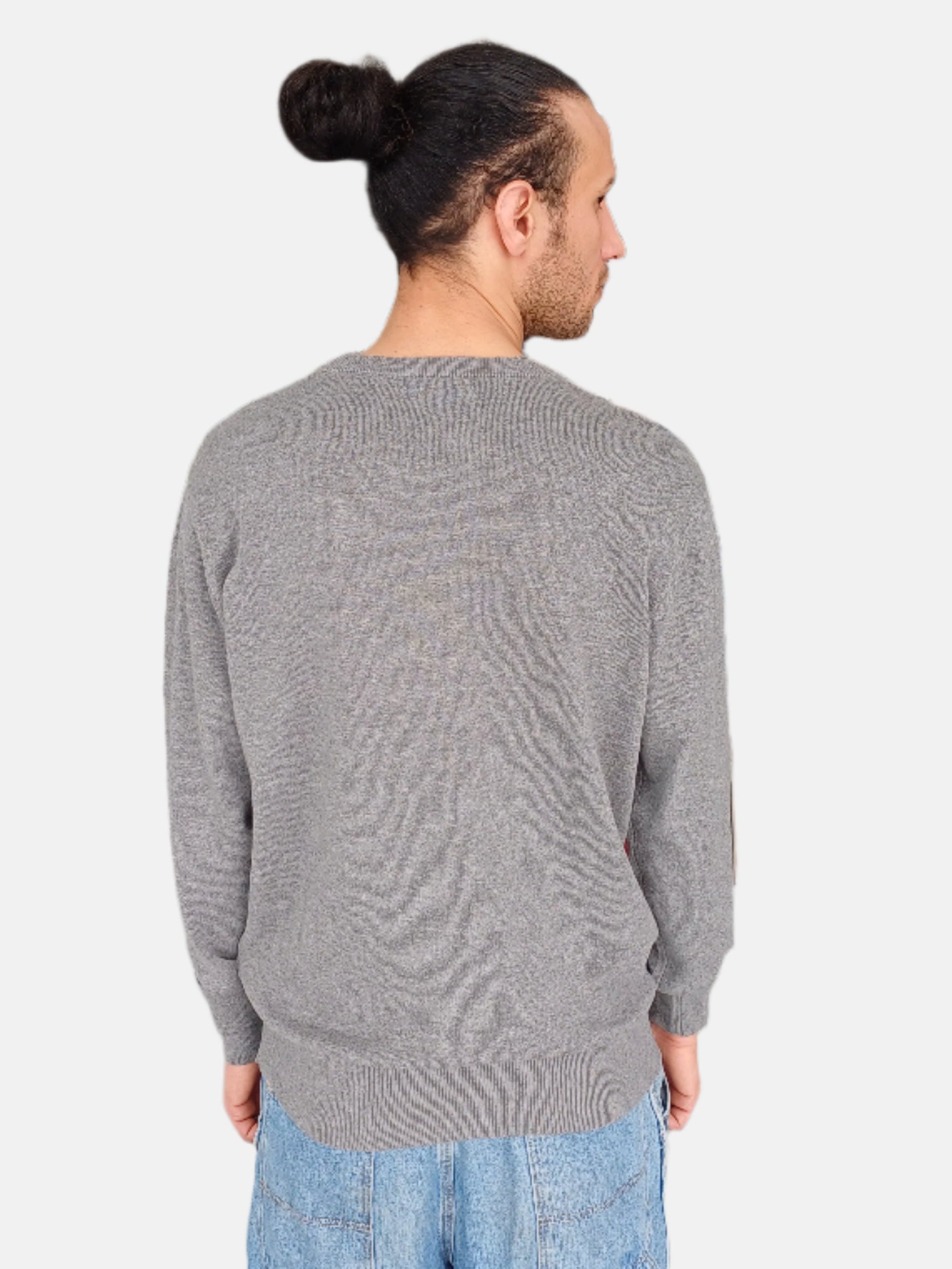 U.S. polo Assn. Men Crew Neck Sweatshirt Grey MP24-GK102