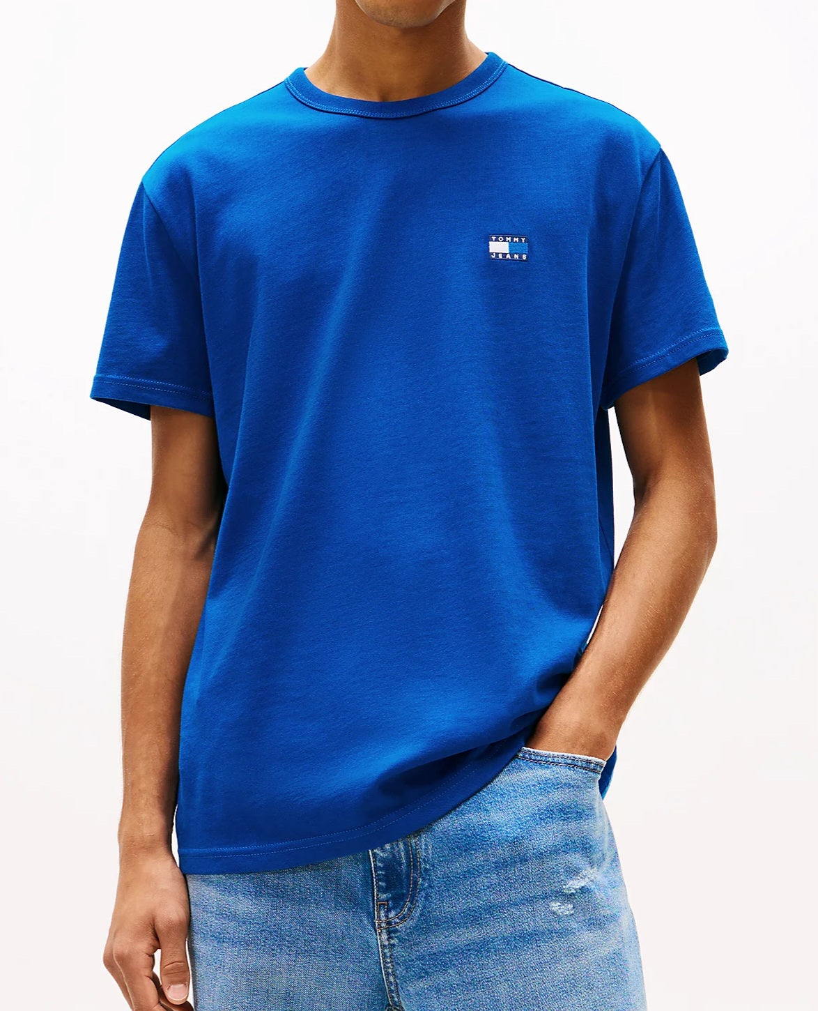 Tommy Jeans T-Shirt Round Neck Blue DM20322