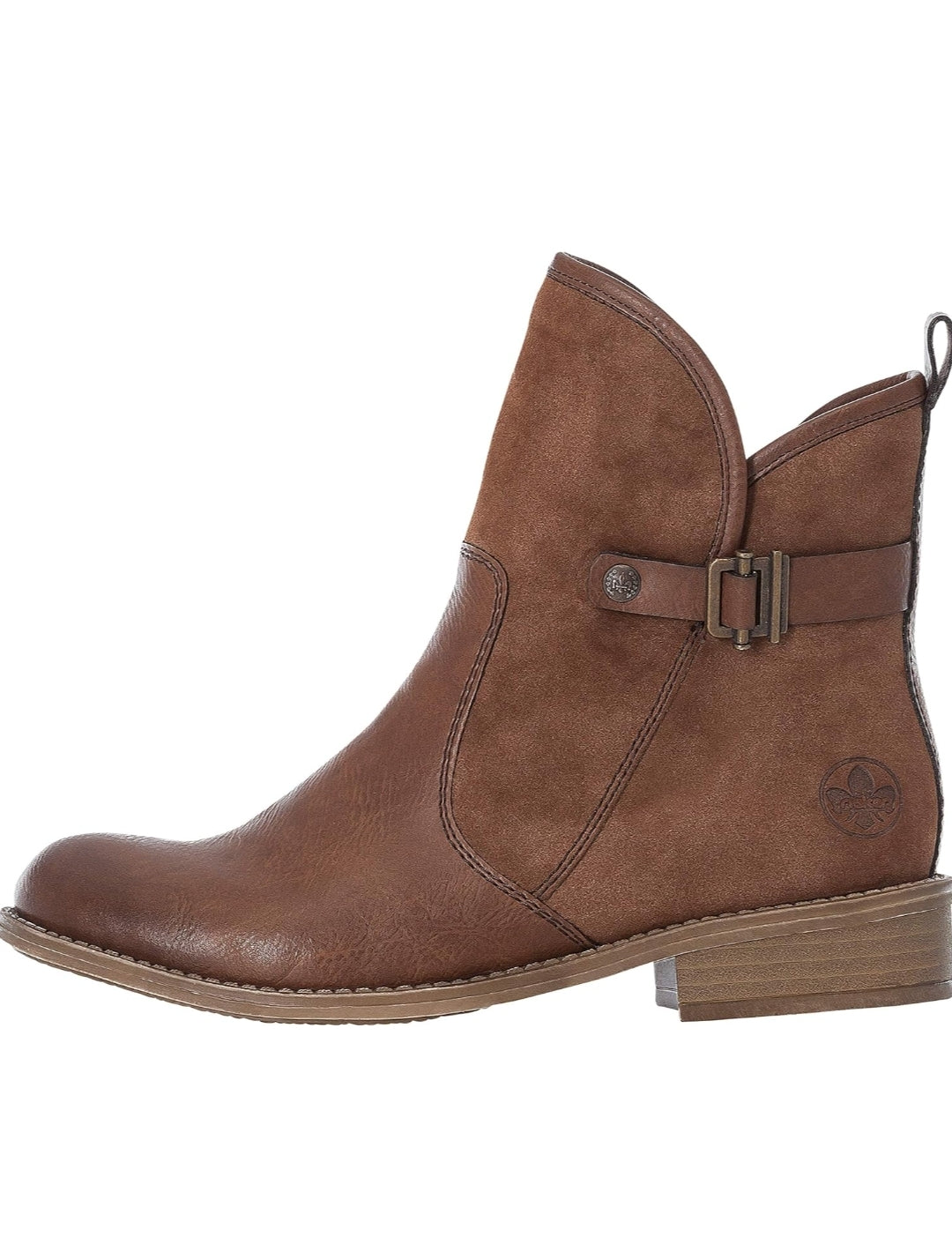 Reiker Women Boots 727K1-22 Brown Fleece Lining