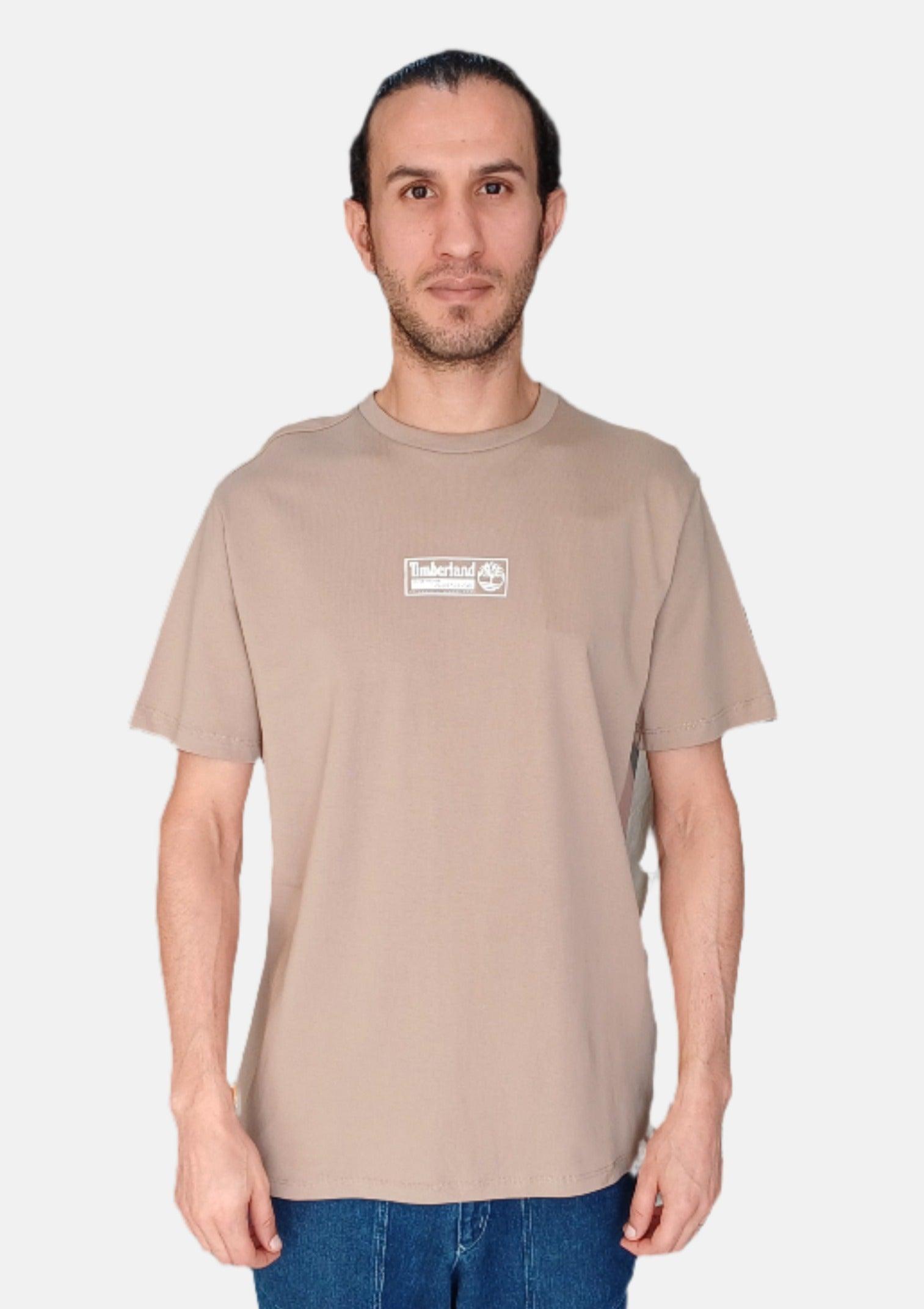 TIMBERLAND GREY TIMBERLAND TREE PRINT RN T-SHIRT SS