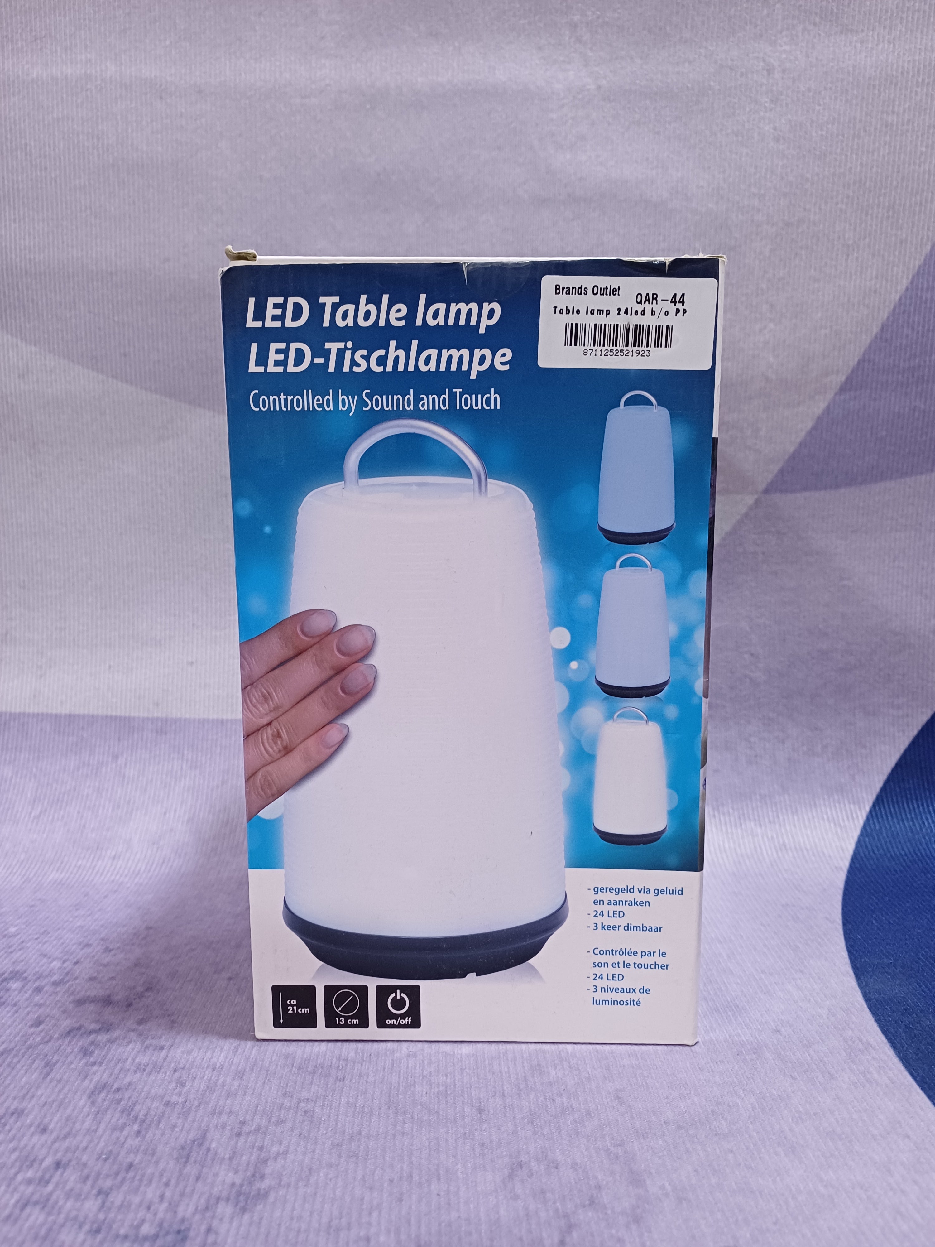 Table lamp 24led b/o PP