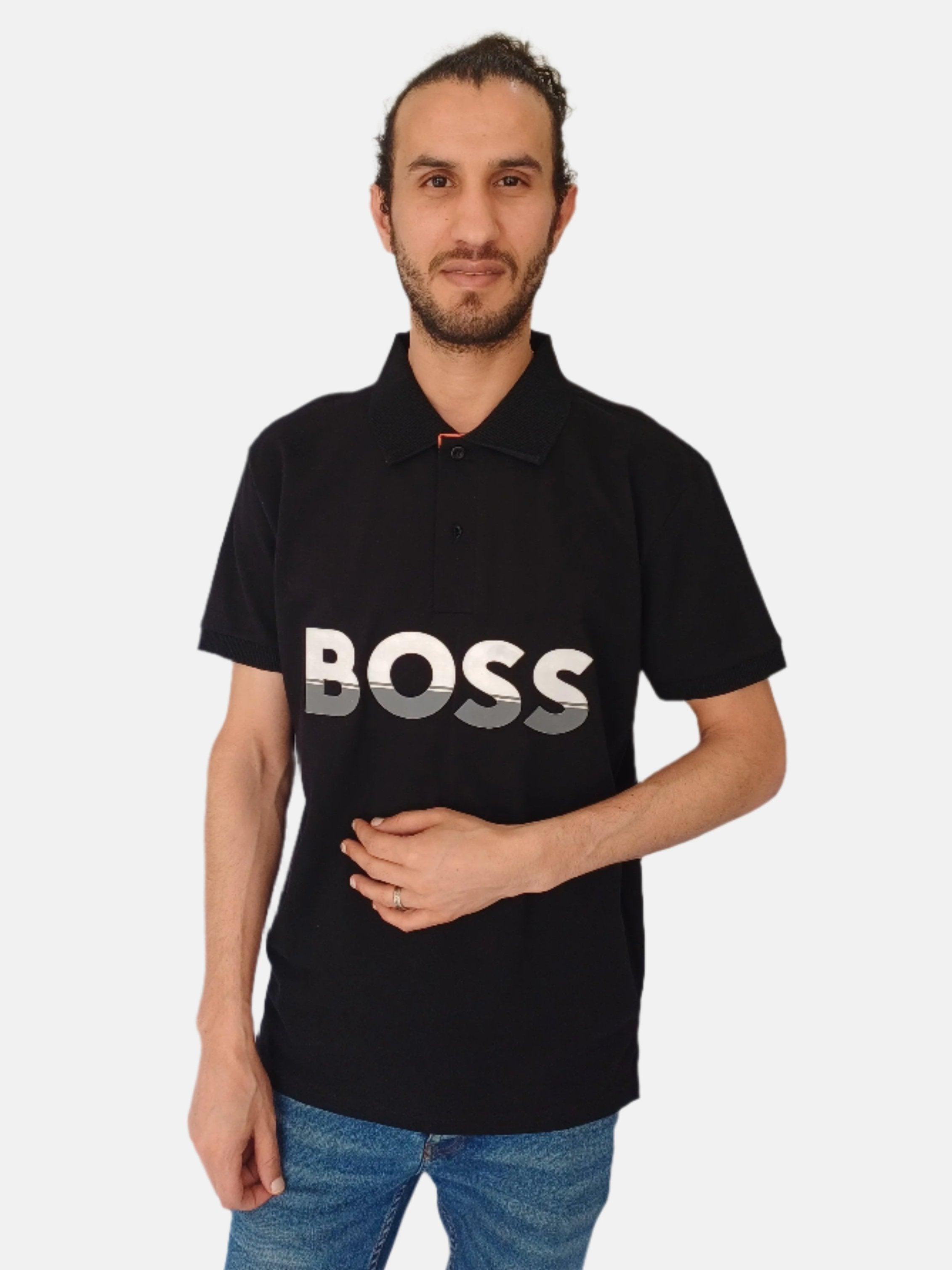 White Pavel Boss Polo T-shirt