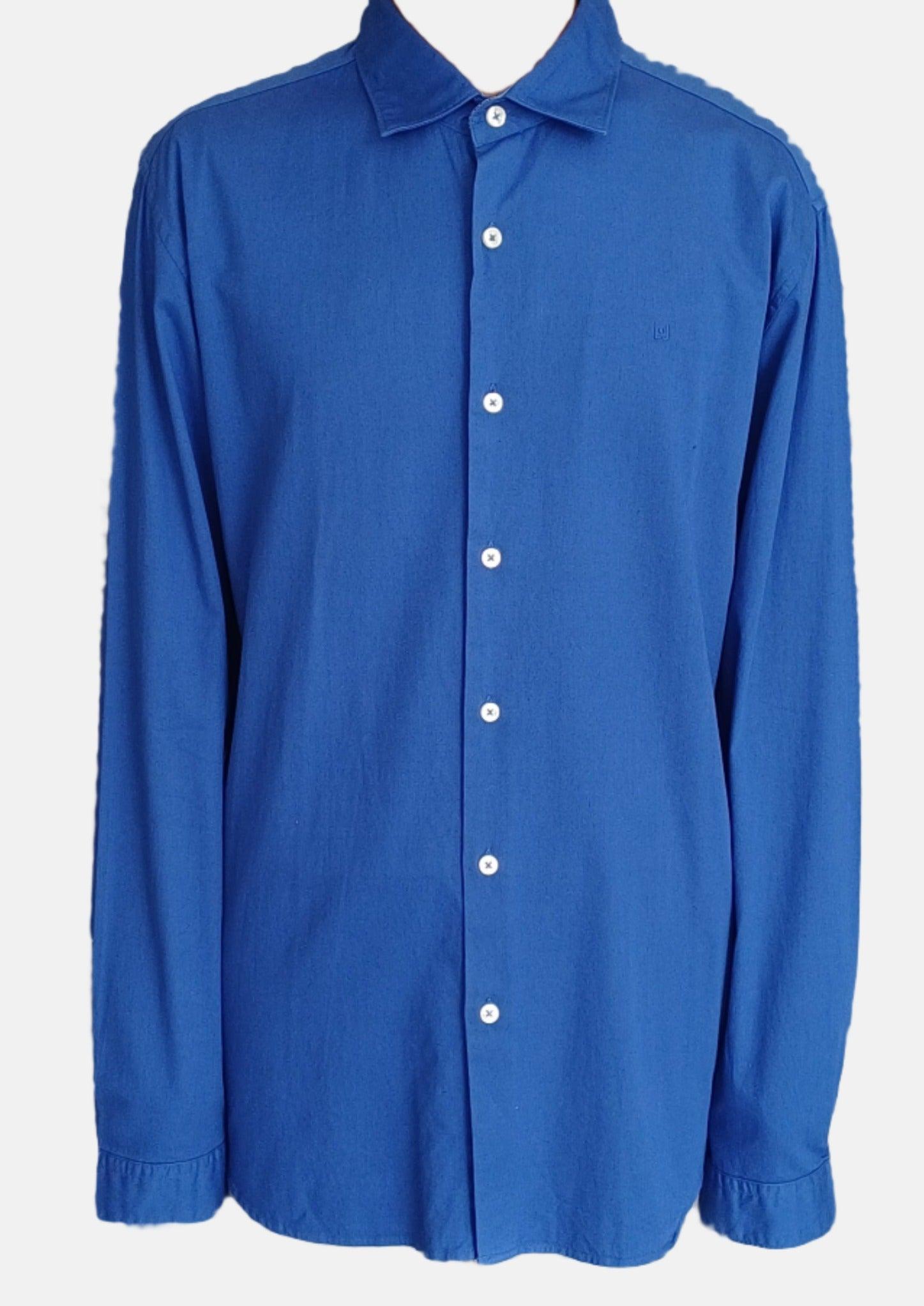 LIU.JO Blue Men Shirt M116B201POWER