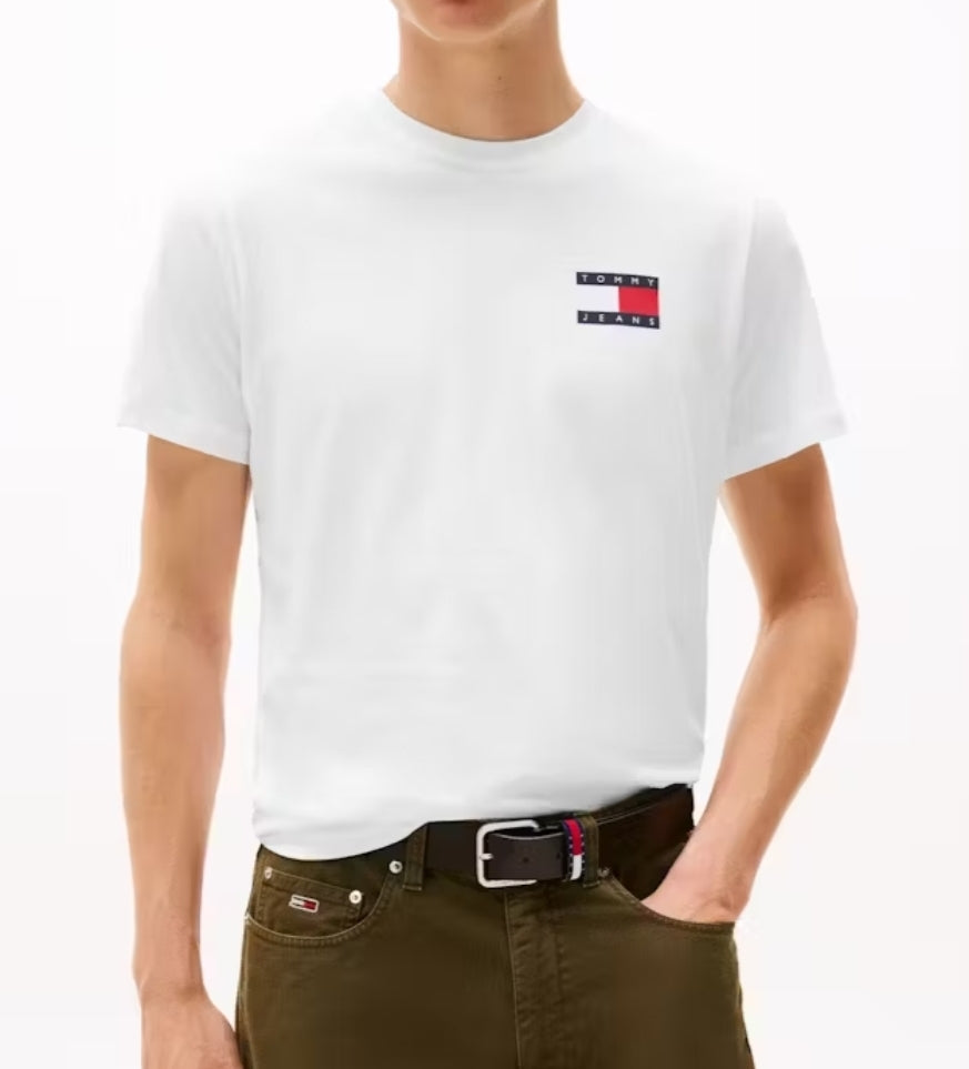 Tommy Jeans T-Shirt Round Neck White DM20740