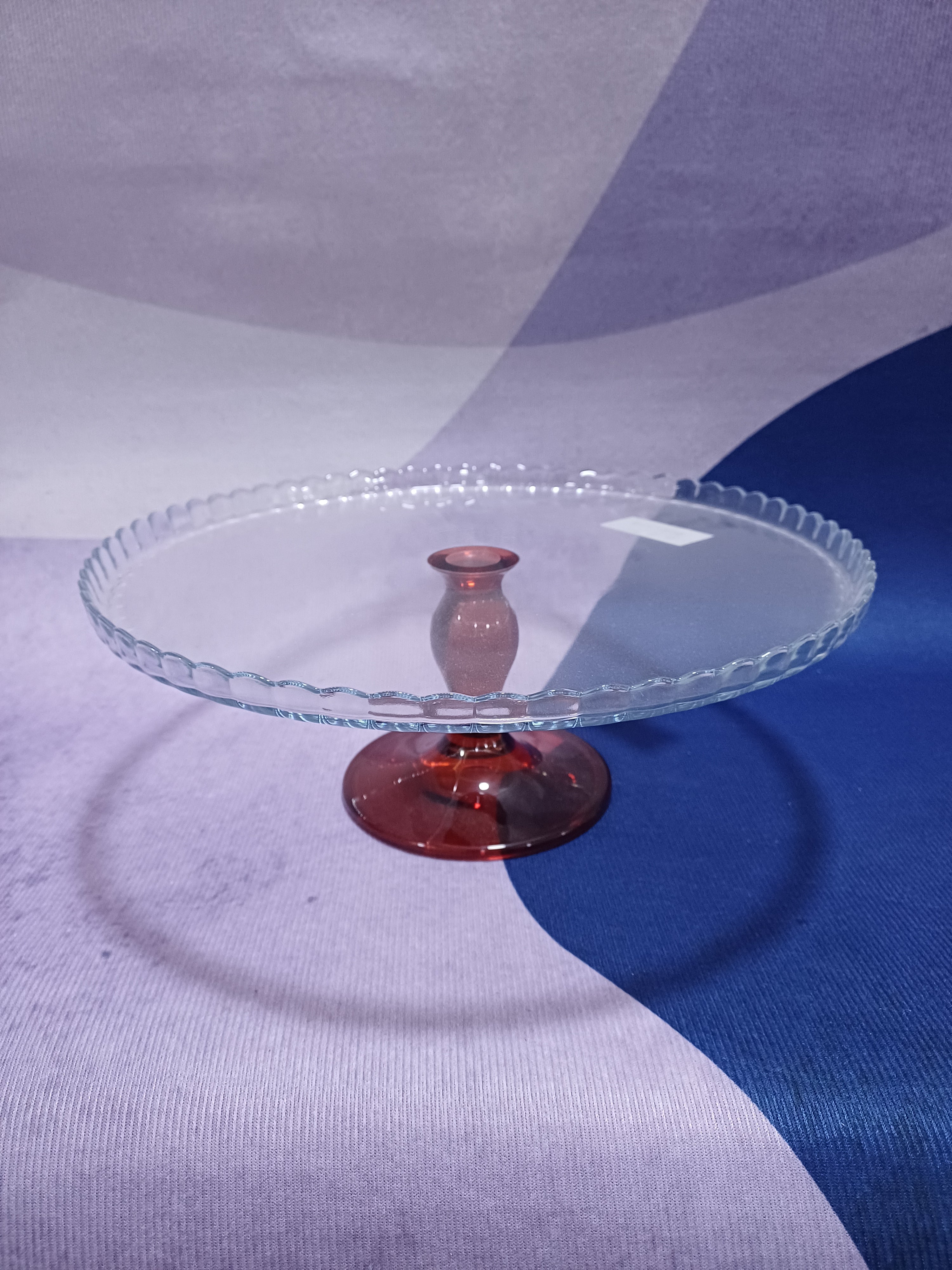 95117/1048445 FOOTED PLATE 33CM