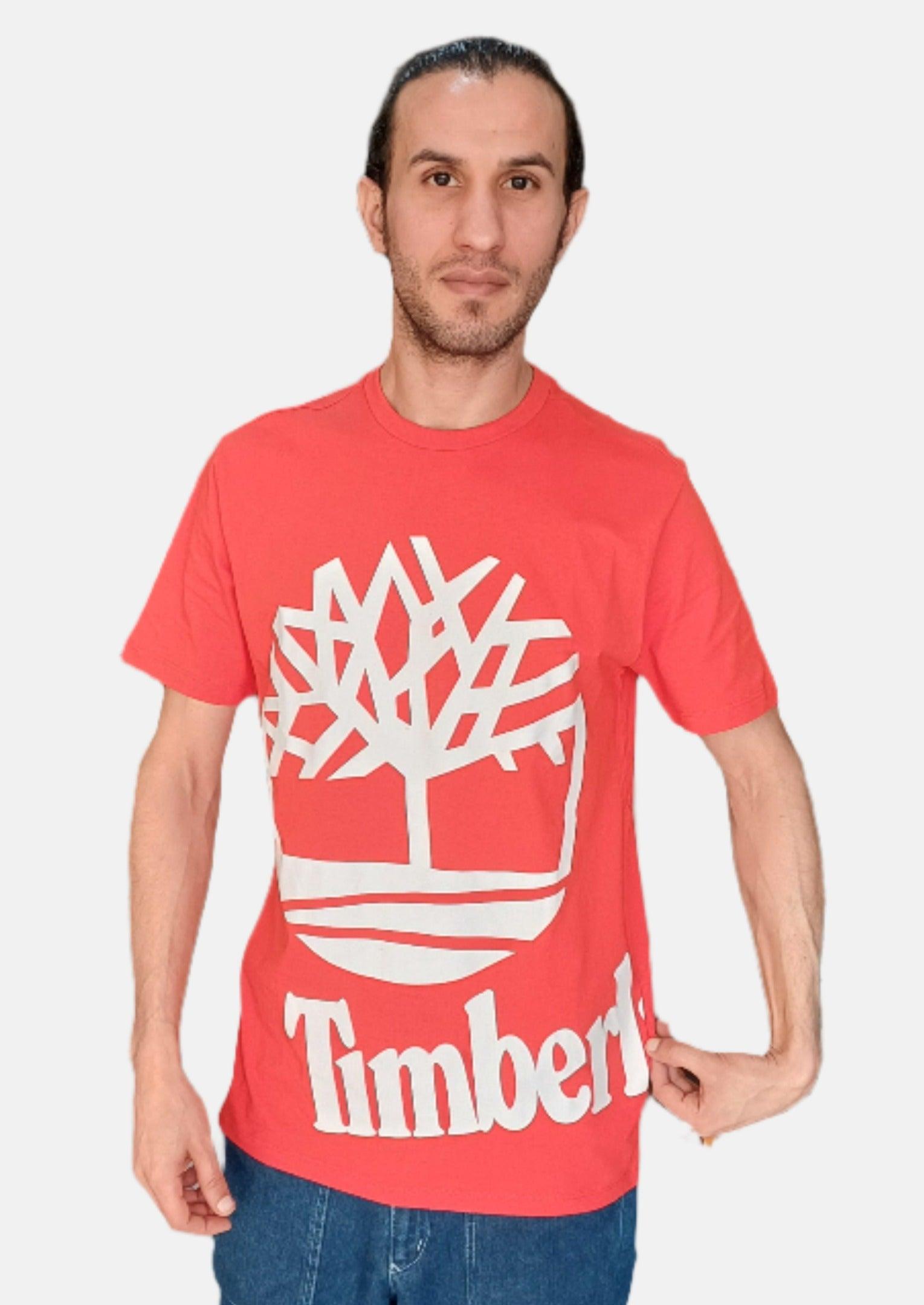 TIMBERLAND RED TREE RN T-SHIRT SS