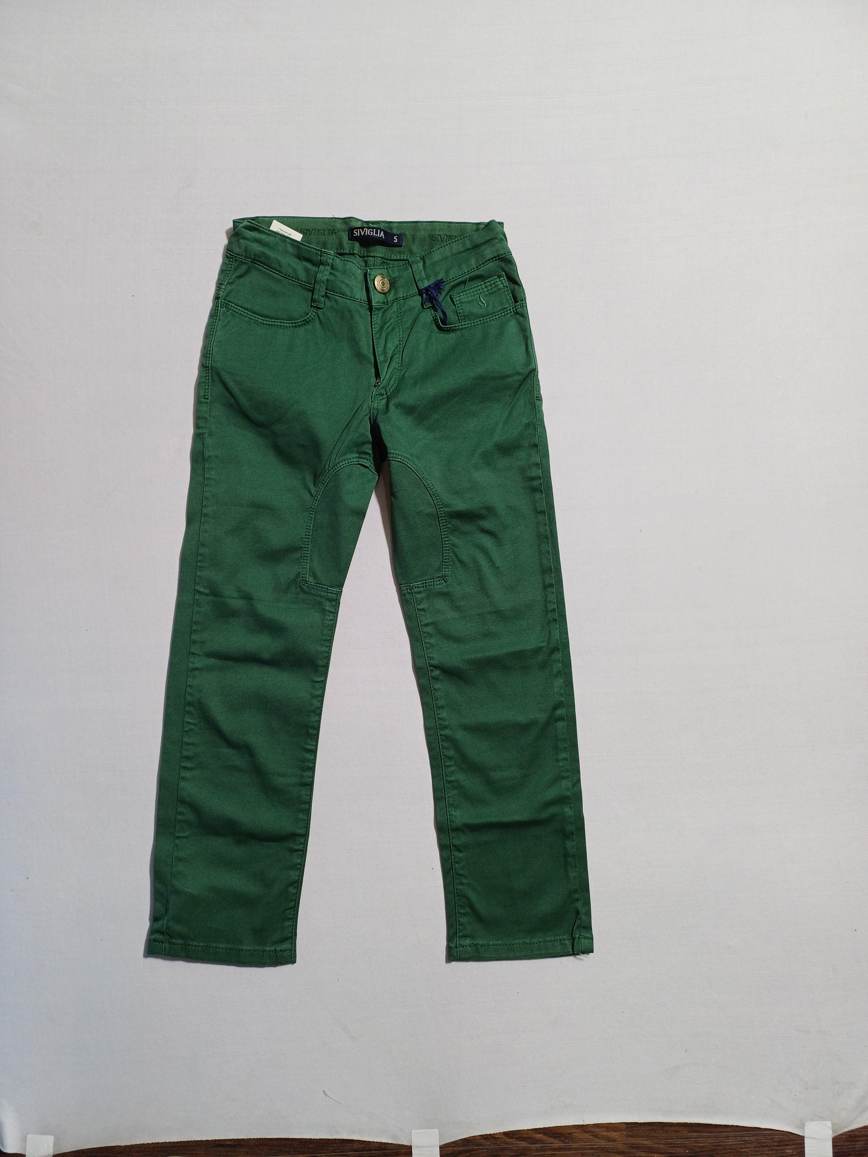 بنطلون سيفيليا أخضر للأولاد مقاس 5 سنوات SP01FP1B14