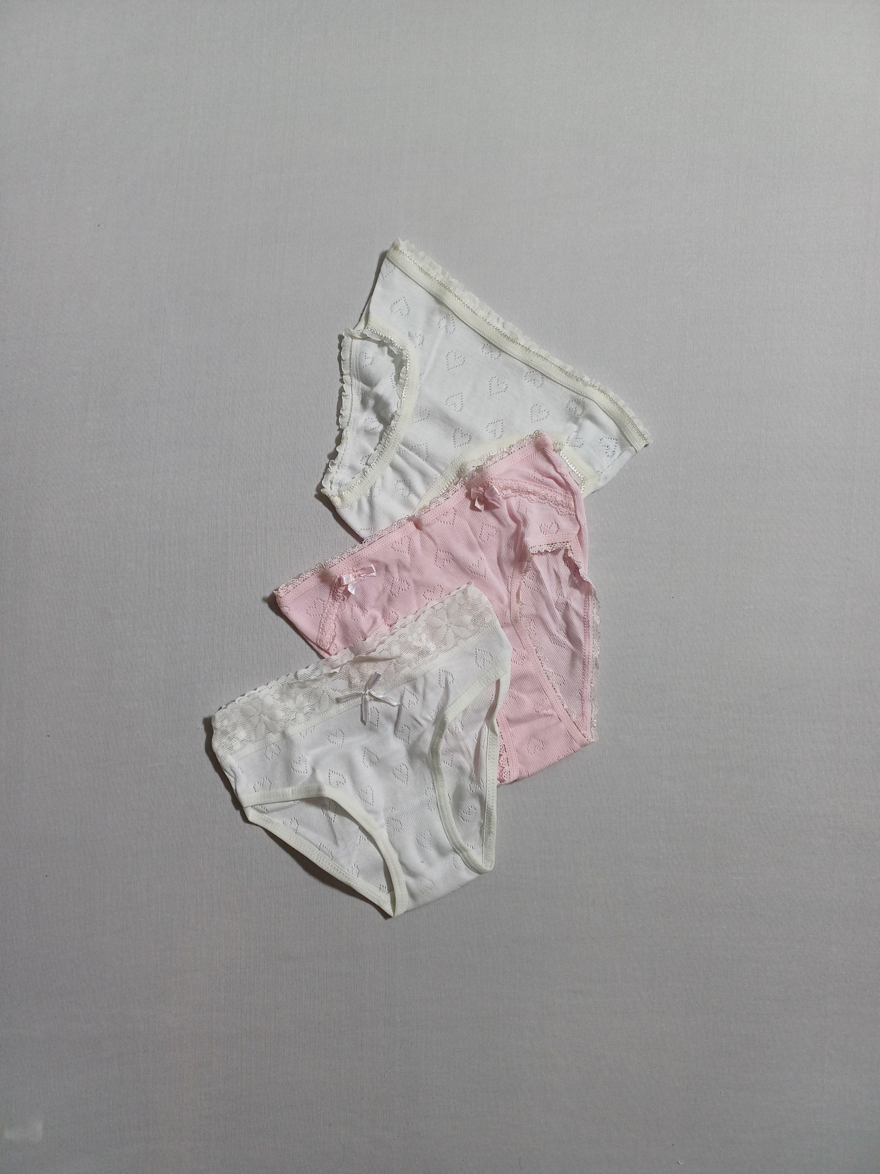 k12801 Amanda Girls 3pcs Briefs