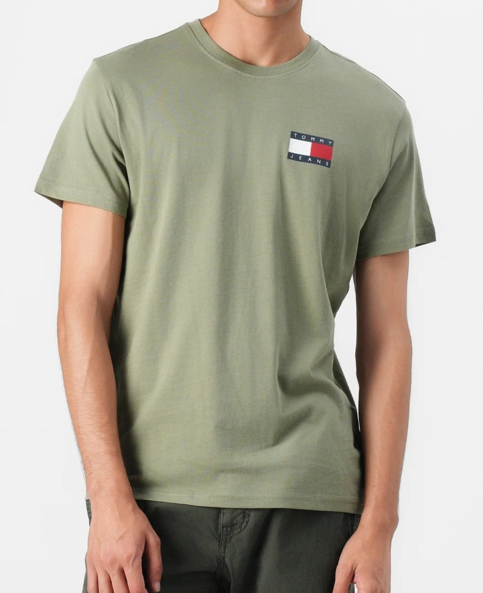 Tommy Jeans T-Shirt Round Neck Green DM20740