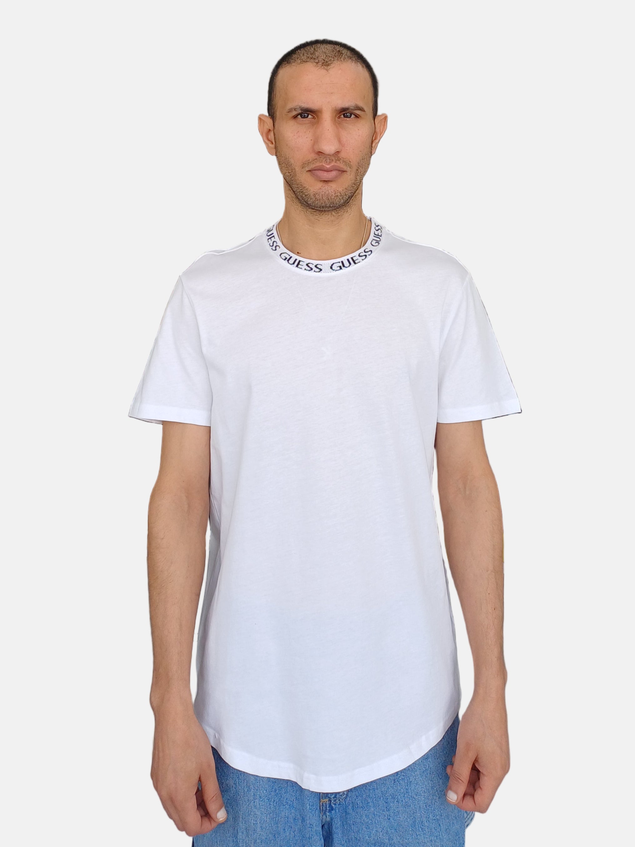 Guess Round Neck T-shirt White XBOP05