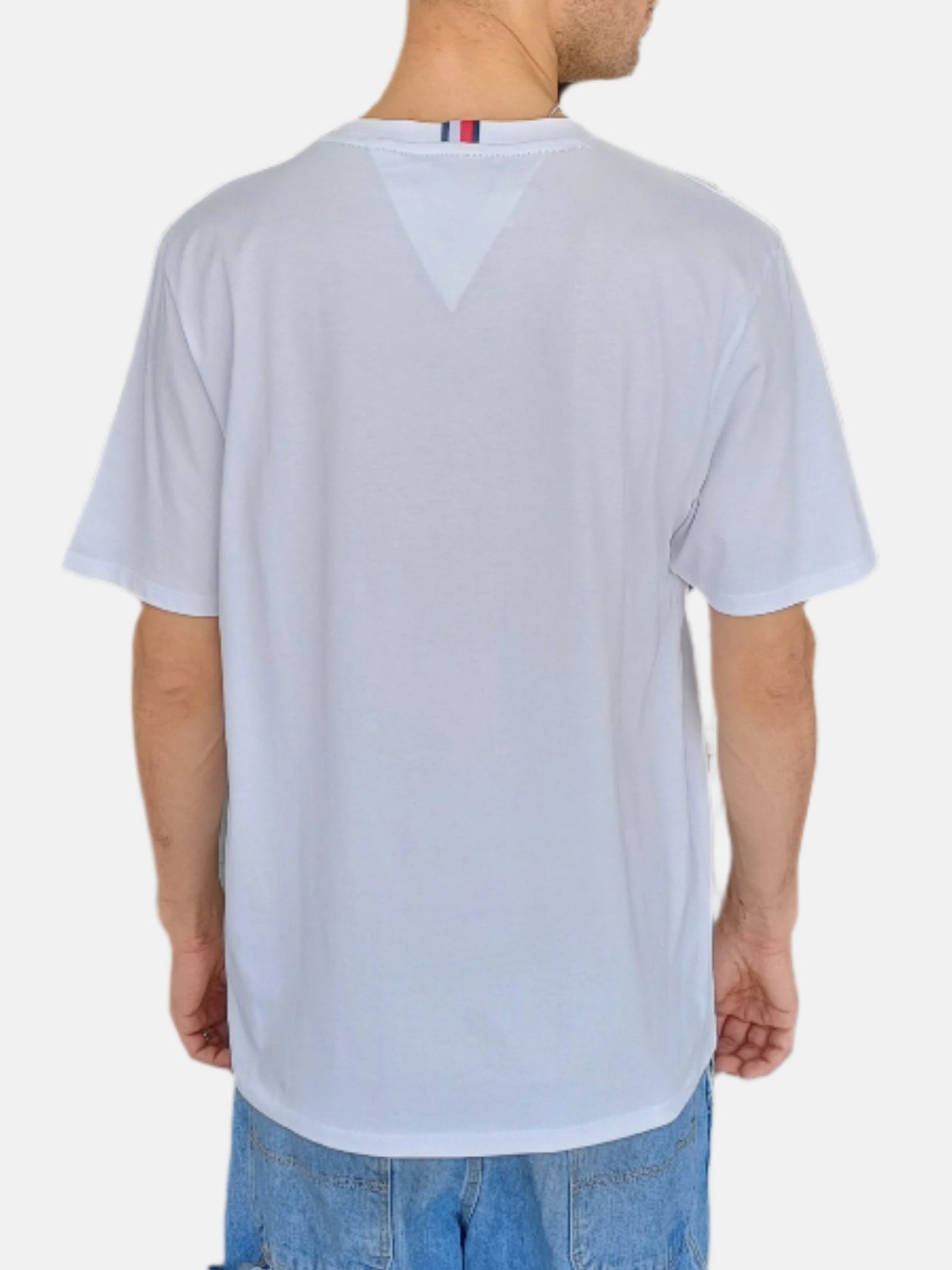 Tommy Hilfiger Men Round Neck T-Shirt 1 White 3824398242